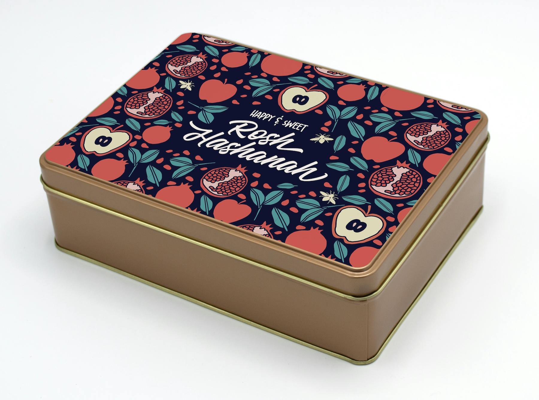 "Happy Rosh Hashanah" Dairy-Free Truffles by Sugar Plum - Alternate image 1