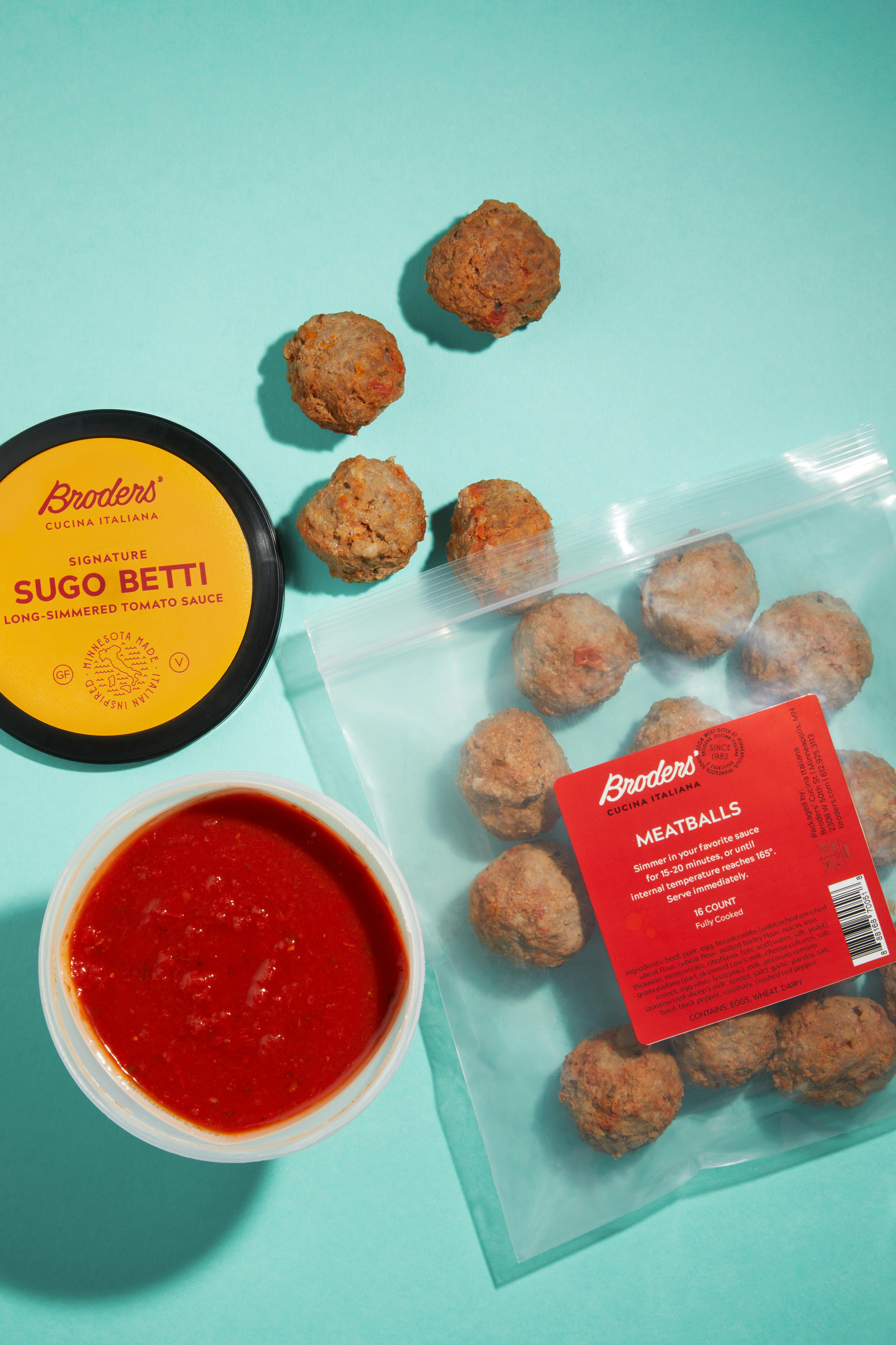 Meatballs + Tomato Sauce for 4 by Broders' Cucina Italiana - Alternate image 2