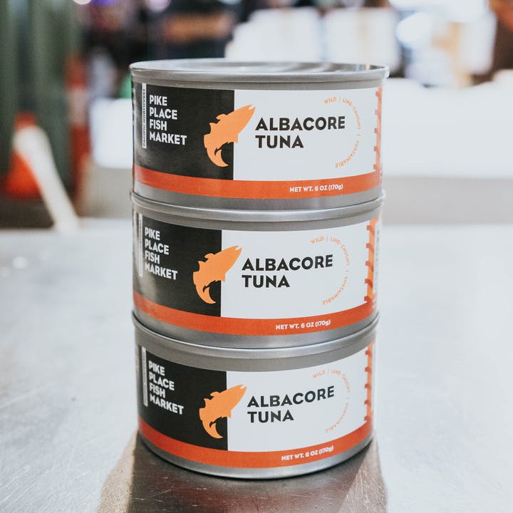 Albacore Tuna - Tinned, Wild, Pacific Northwest, 6 oz. by Pike Place Fish Market - Alternate image 2