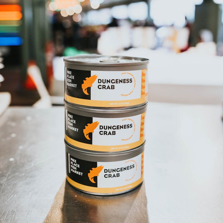 Dungeness Crab Meat - Tinned, Wild, Ready To Eat, 6 oz. by Pike Place Fish Market - Alternate image 1