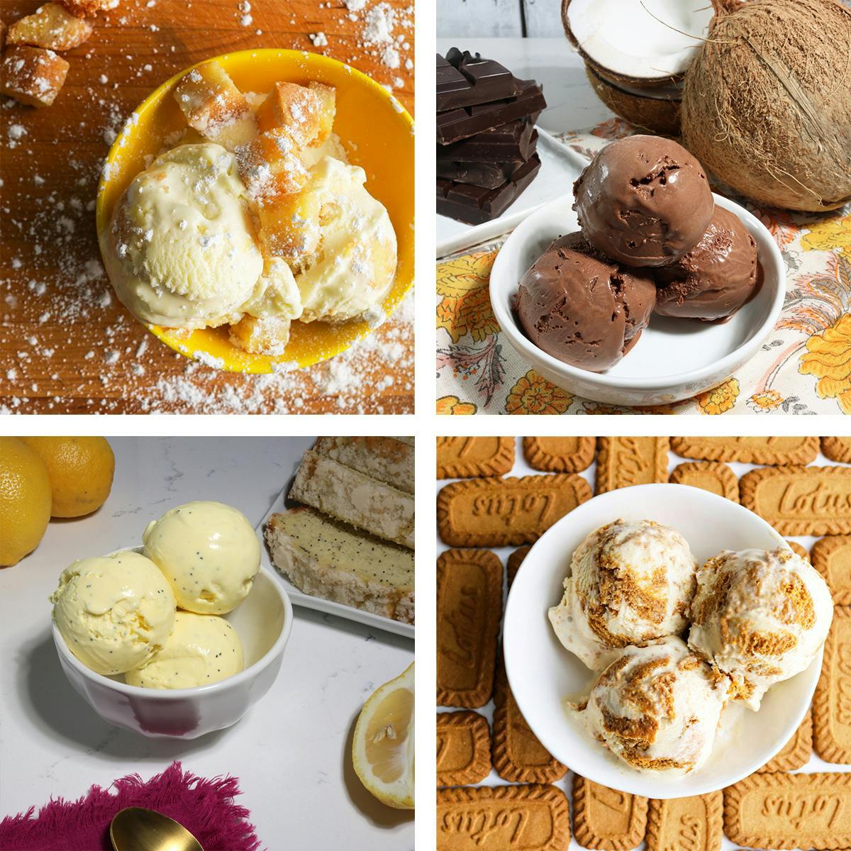 "Naughty & Nice" Ice Cream Sampler - 6 Pints by Clementine's Naughty & Nice Ice Cream