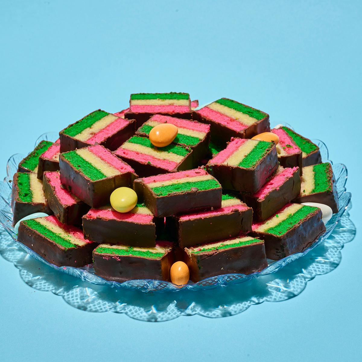 Rainbow Cookie Tray - 2 lbs by Veniero's
