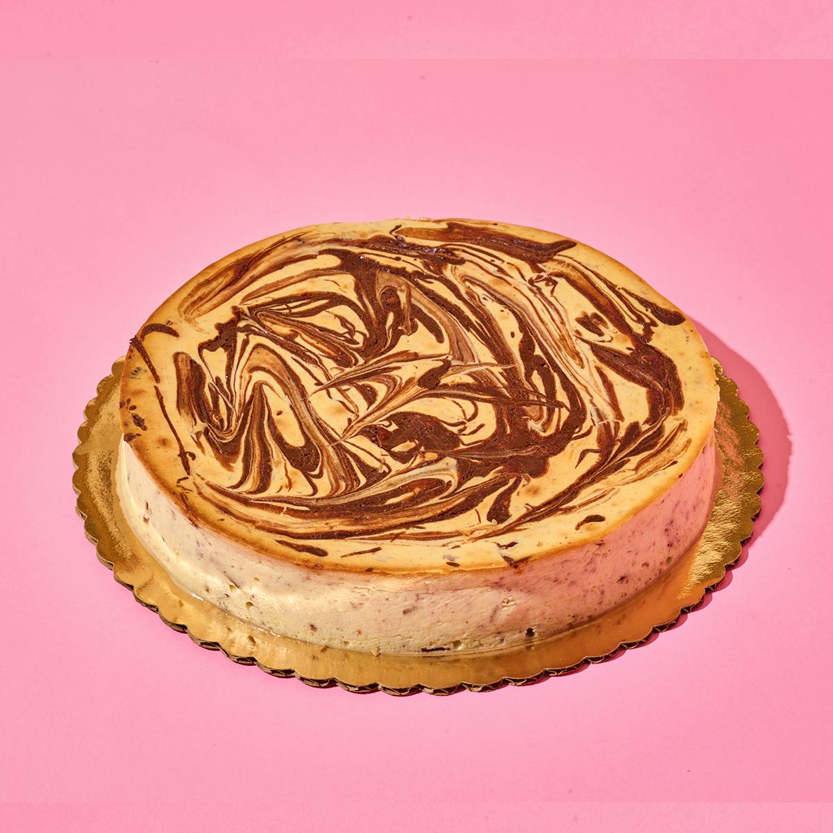 Chocolate Marble Cheesecake - 10" by Veniero's