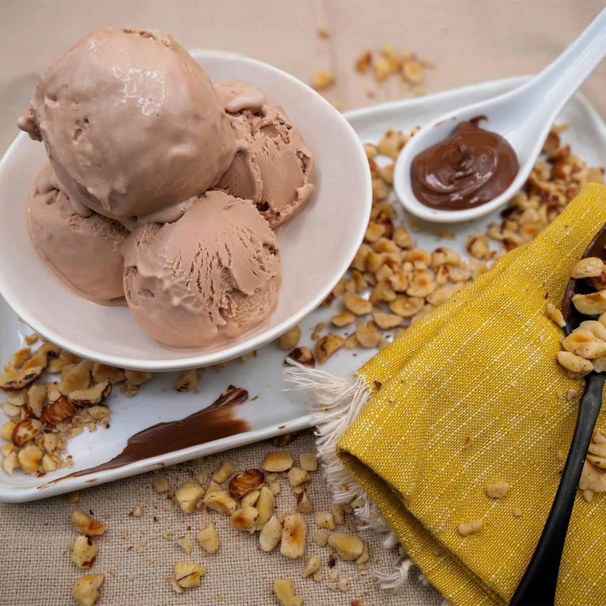 "The Chocolate Lover" Assorted Ice Cream - 4 Pints by Clementine's Naughty & Nice Ice Cream - Alternate image 1