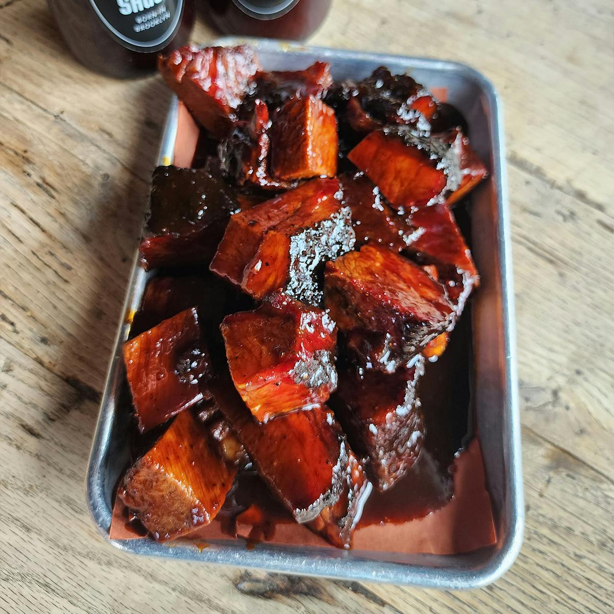 Brisket Burnt Ends by Morgan’s Brooklyn Barbecue