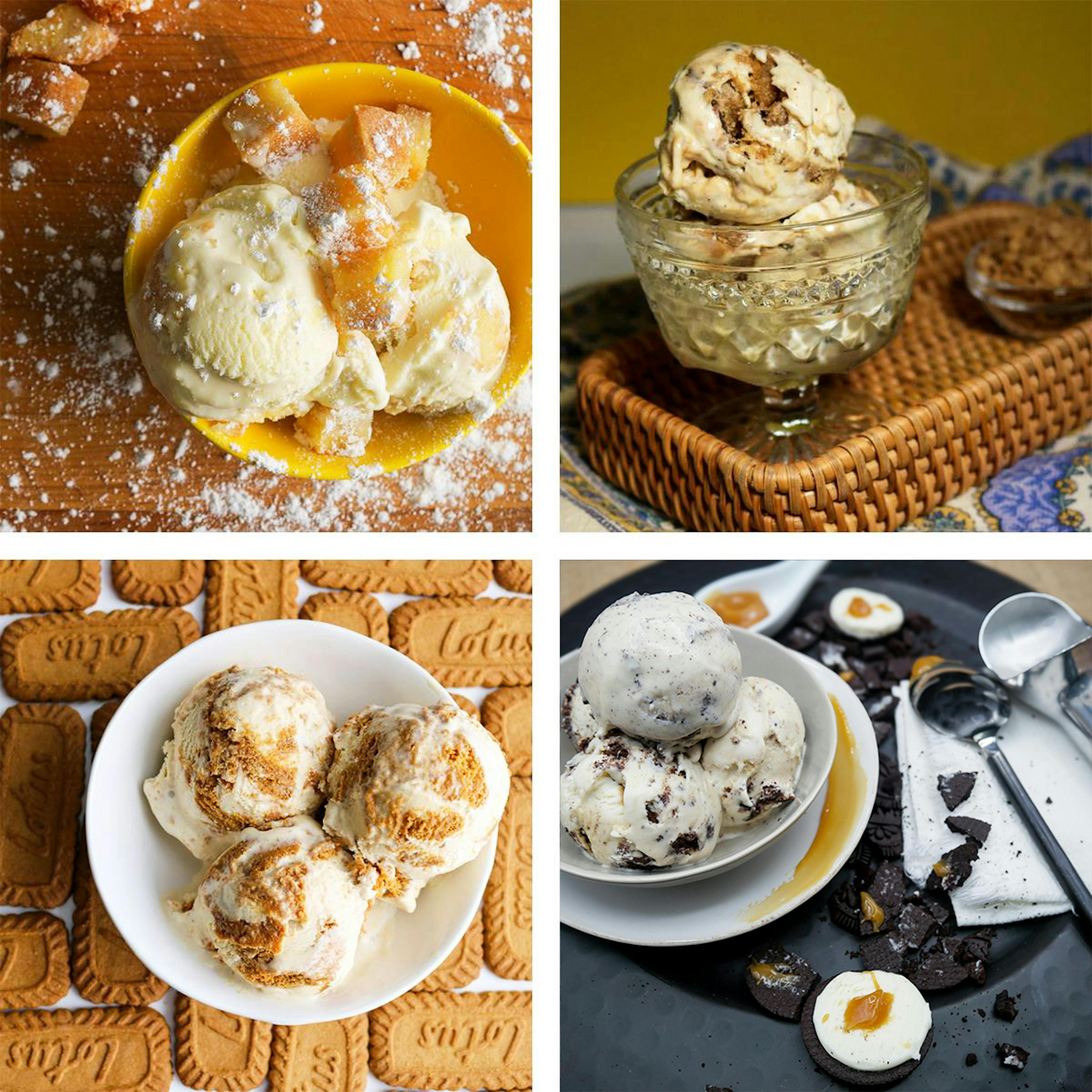 "Nice" Assorted Ice Cream - 4 Pints by Clementine's Naughty & Nice Ice Cream - Alternate image 1