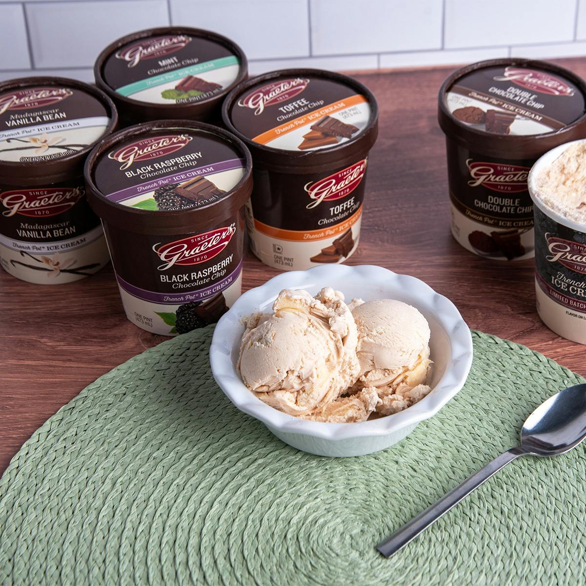 Rosh Hashanah Ice Cream - 6 Pints by Graeter's Ice Cream