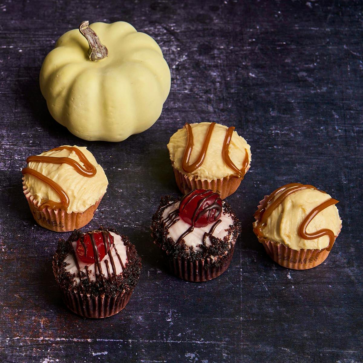 Halloween Mini Cupcakes - 24 Pack by Crumbs Bakeshop
