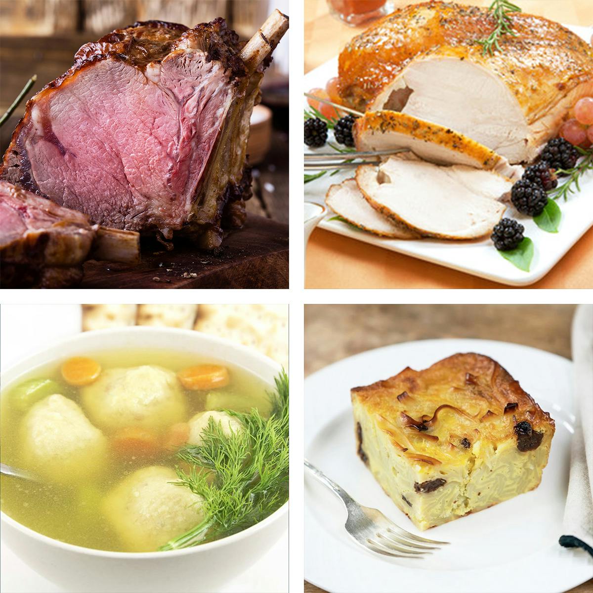 Jewish Holiday Kosher Dinner Kit for 6-8 by Charm City Kosher