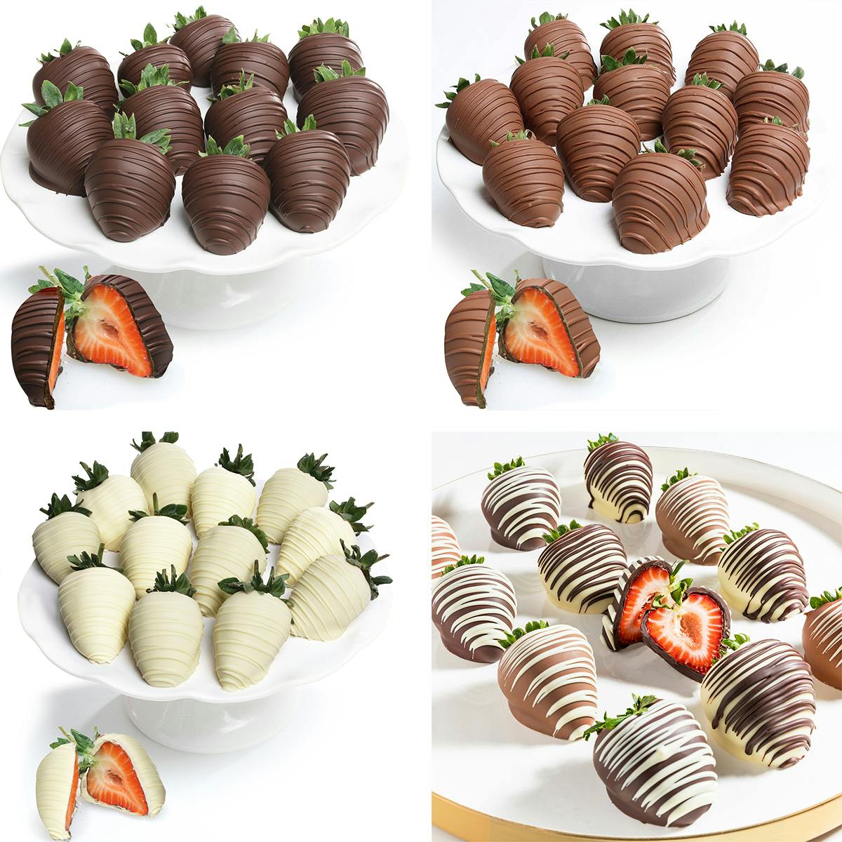 Belgian Chocolate Covered Strawberries - Choose Your Own 12 Pack by The Chocolate Covered Co.