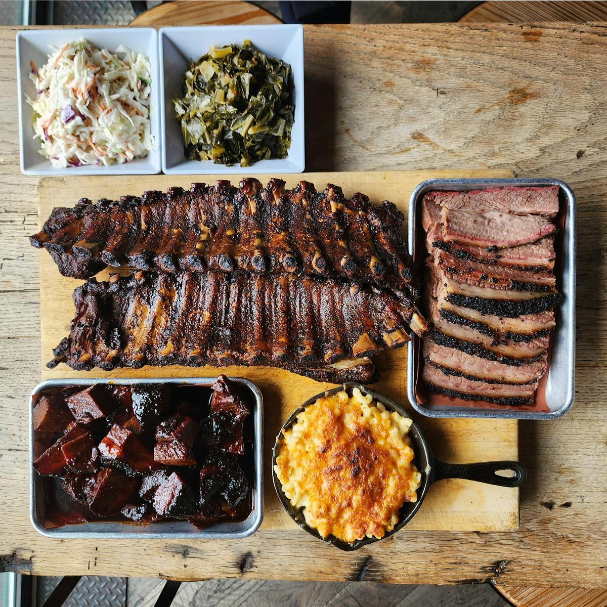 BBQ Dinner Kit for 8-10 by Morgan’s Brooklyn Barbecue