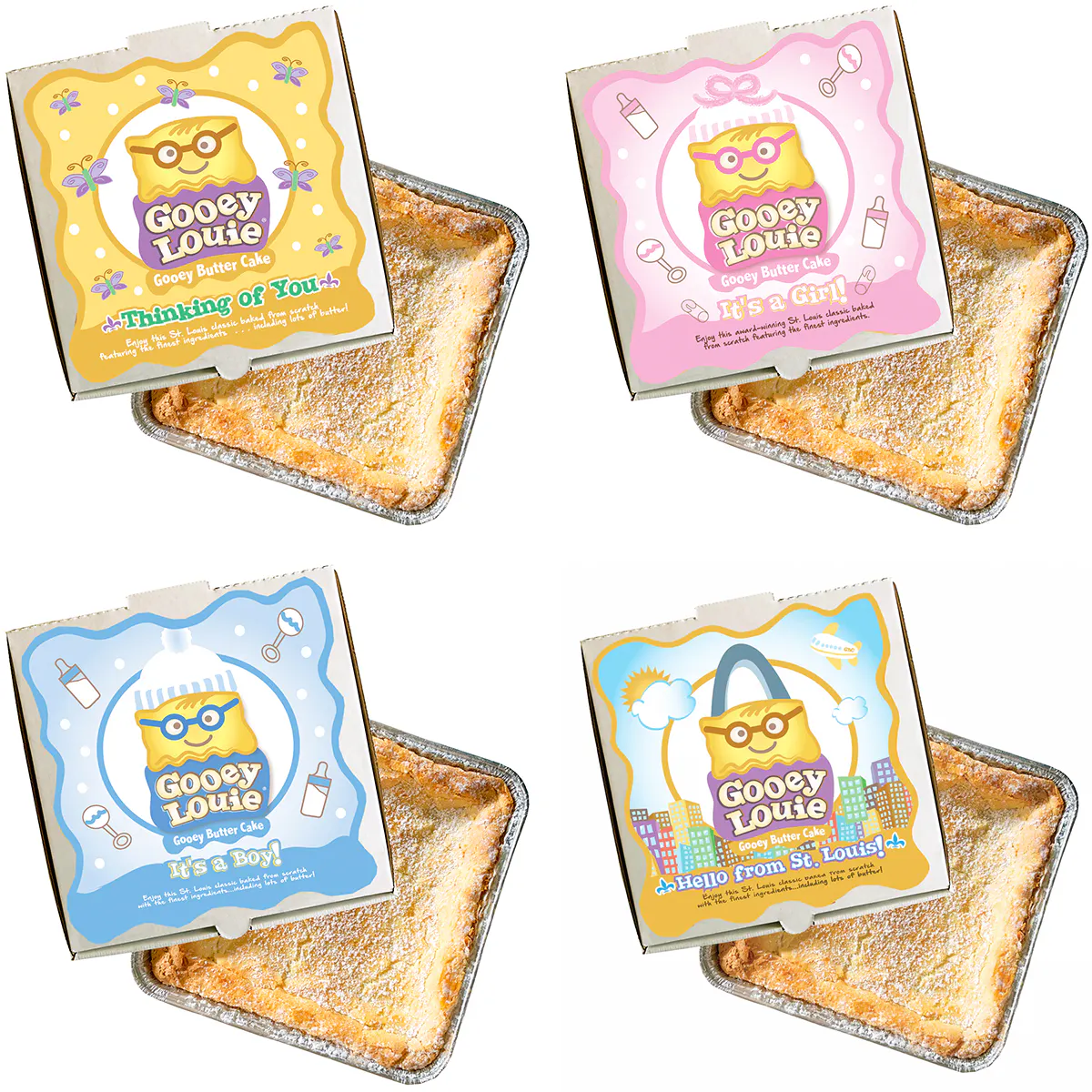 Gooey Butter Cake - Choose Your Flavor by Gooey Louie® - Alternate image 16