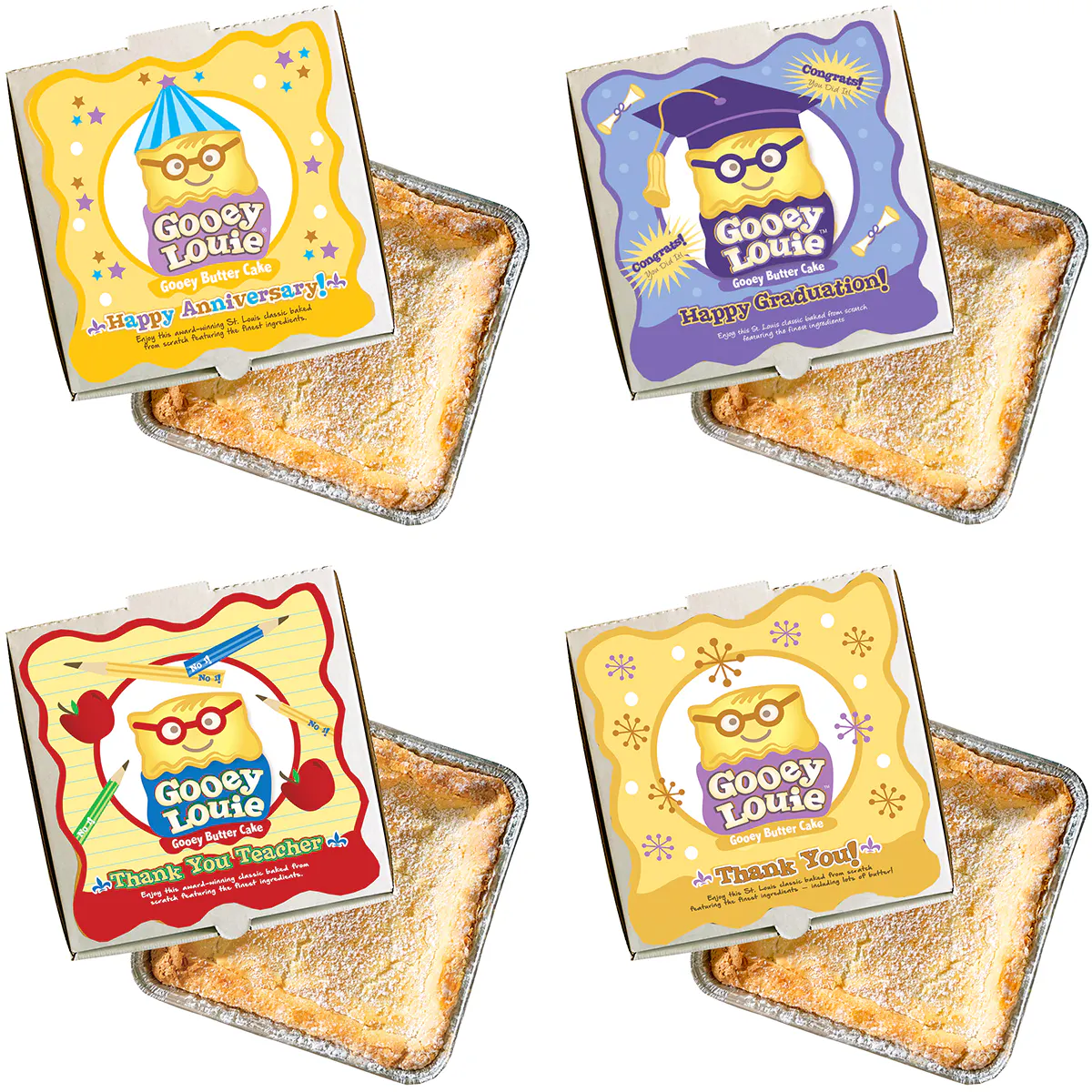 Gooey Butter Cake - Choose Your Flavor by Gooey Louie® - Alternate image 15