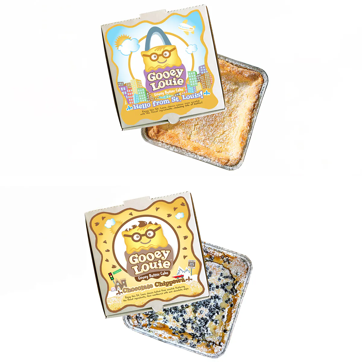 Gooey Butter Cake - Choose Your Own 2 Pack by Gooey Louie®