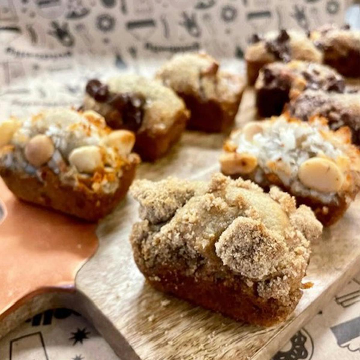 Halloween Mini Banana Bread Bites - 16 Pack by Maui Banana Bread Co - Alternate image 1