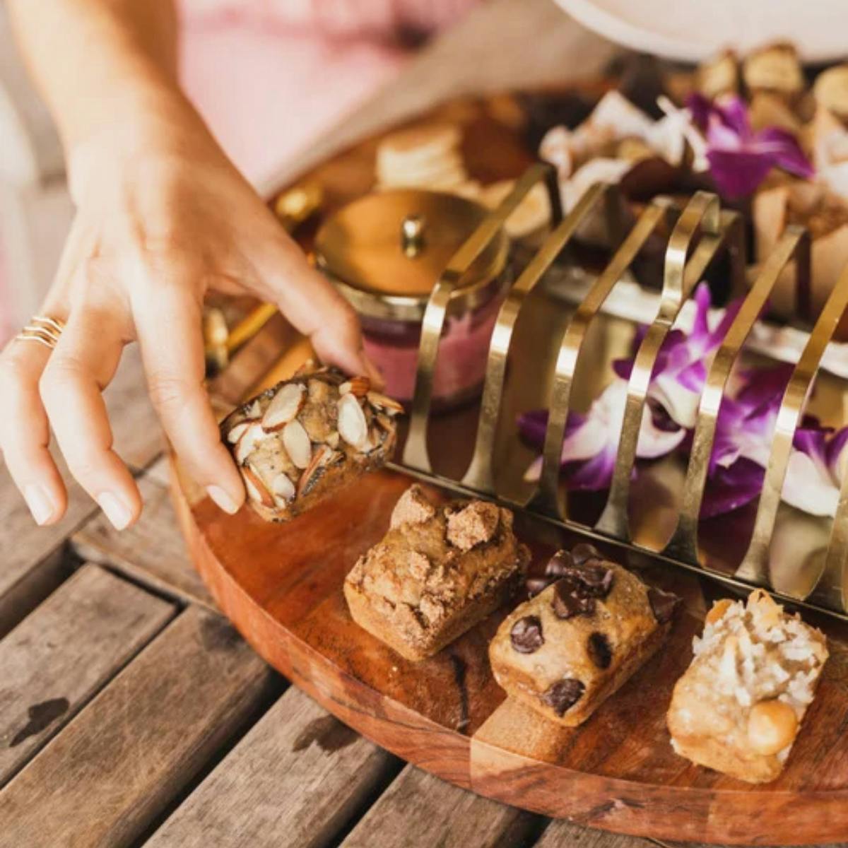 Halloween Mini Banana Bread Bites - 16 Pack by Maui Banana Bread Co