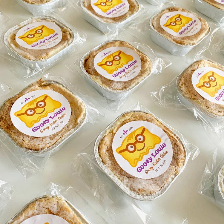 Mini Original Gooey Butter Cake - 30 Pack by Gooey Louie®