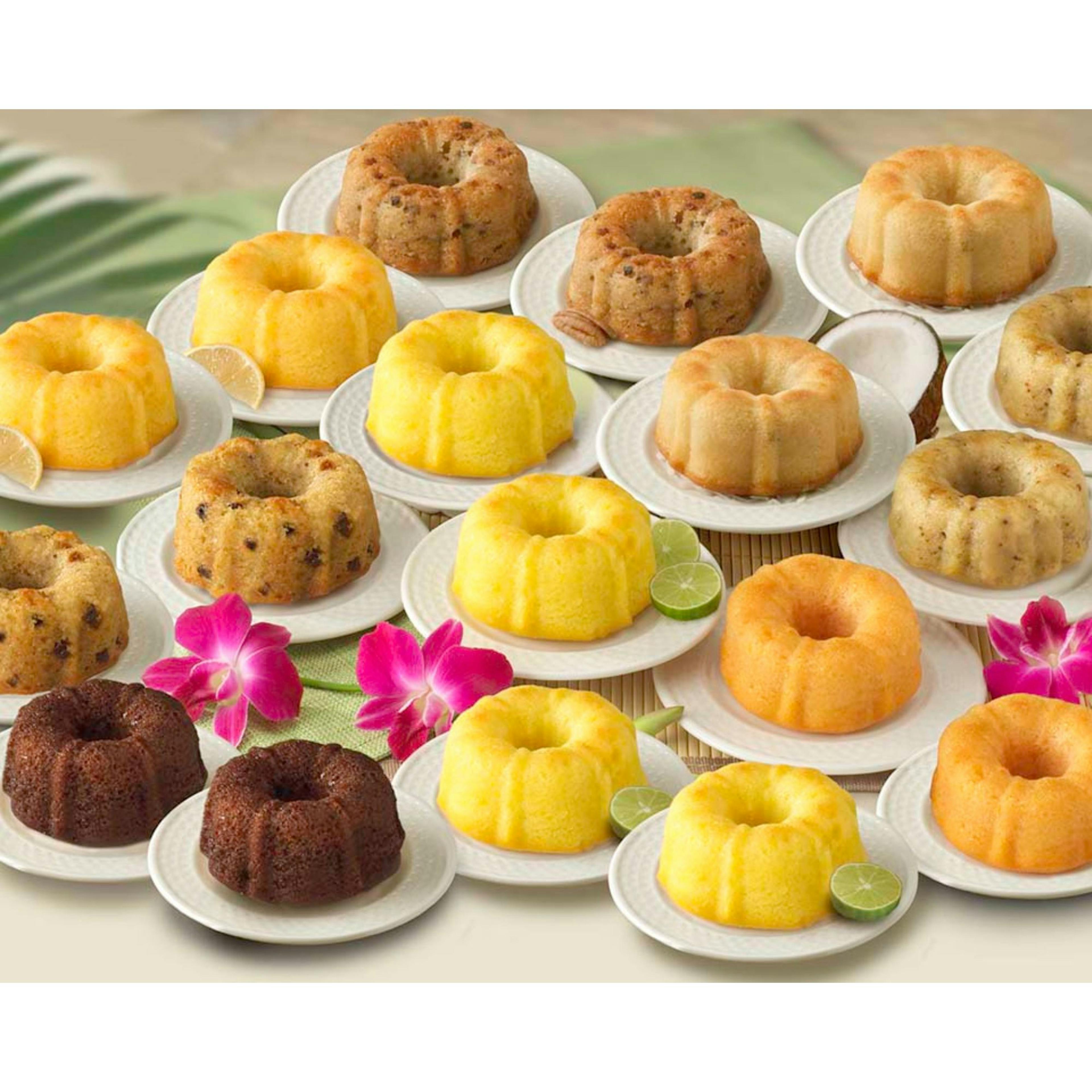 Choose Your Own Tropical Mini Bundt Cake - 18 Pack by Dockside Market