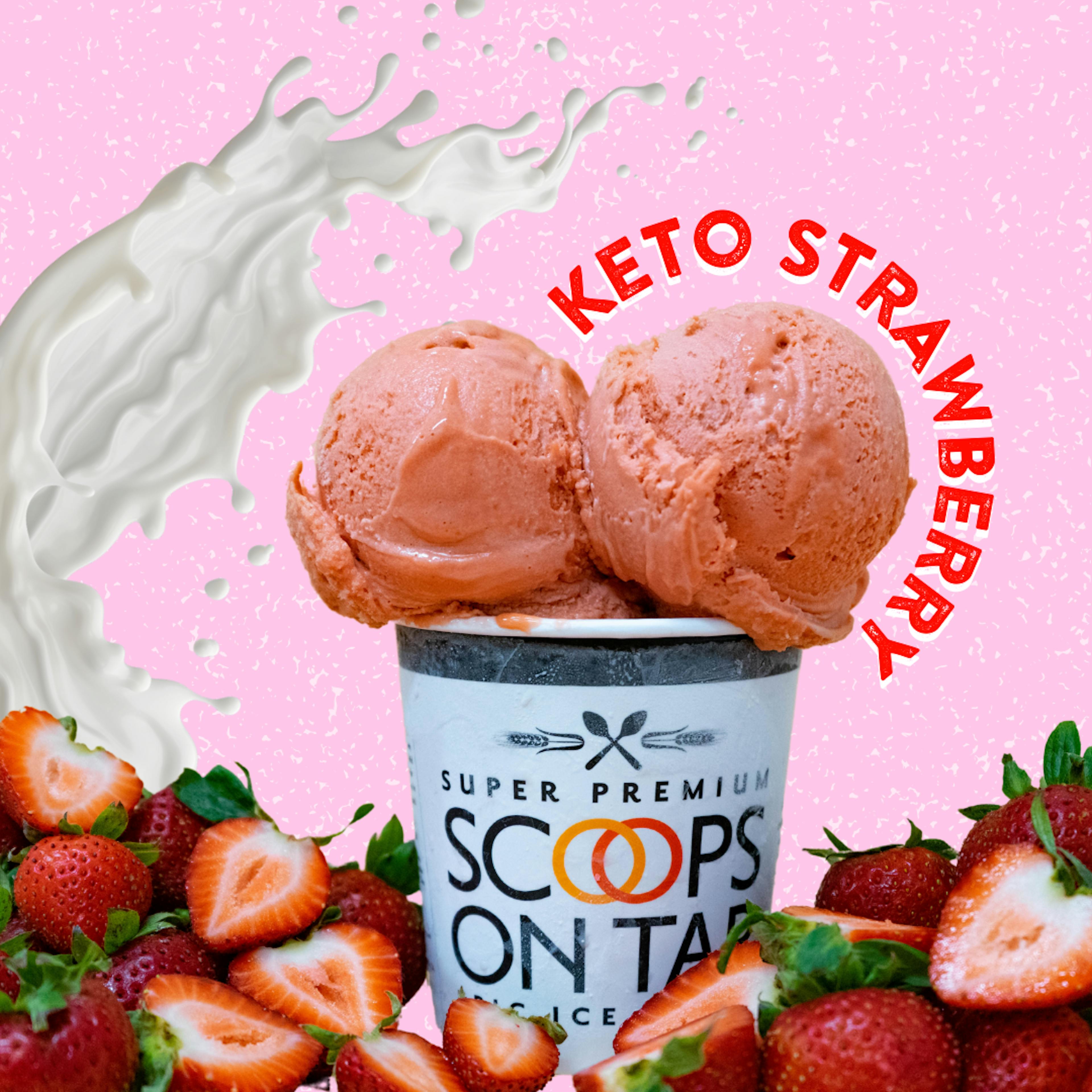 Keto Ice Cream - Choose Your Own 4 Pints by Scoops On Tap - Alternate image 1