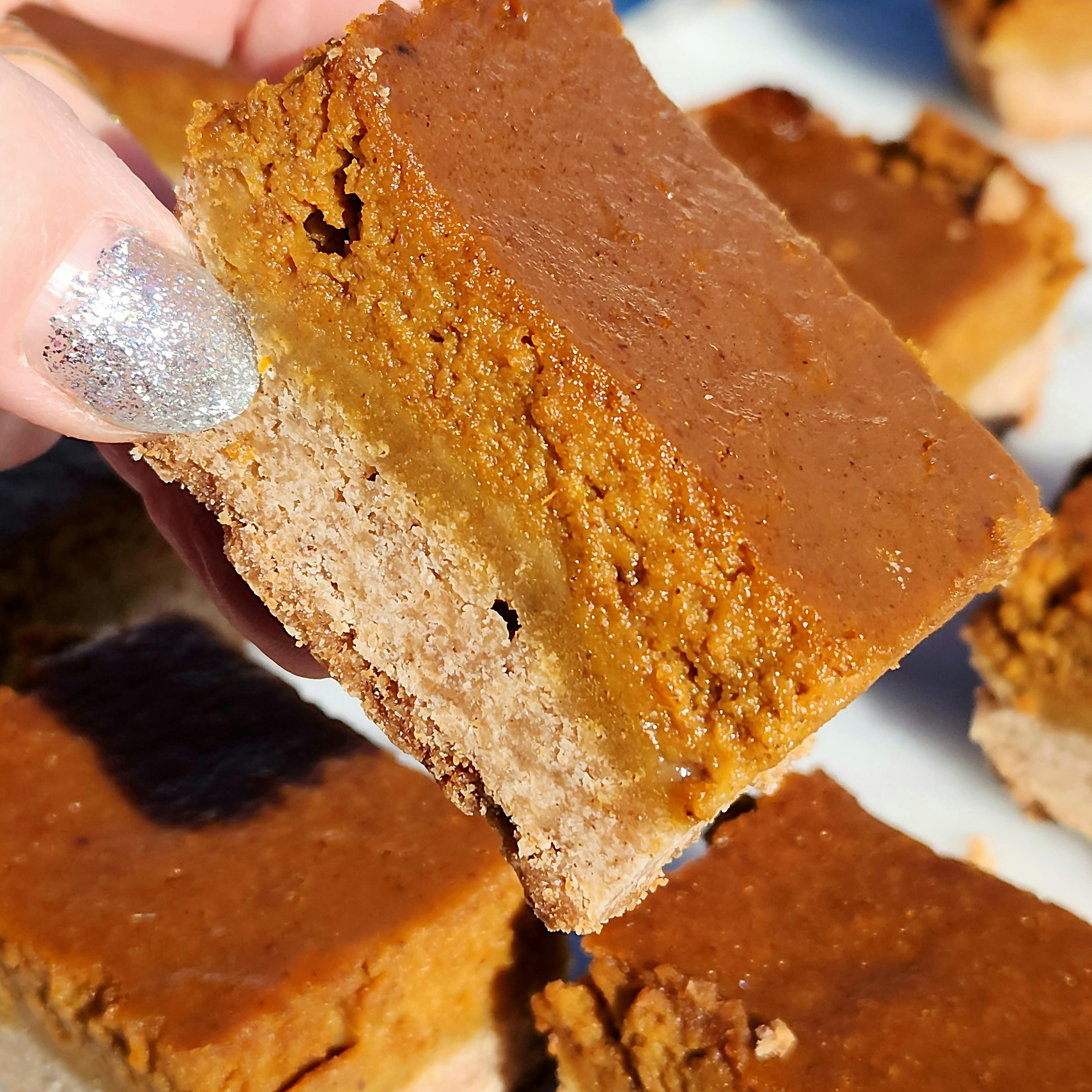 Pumpkin Pie Shortbread Tray by Shortbread Society