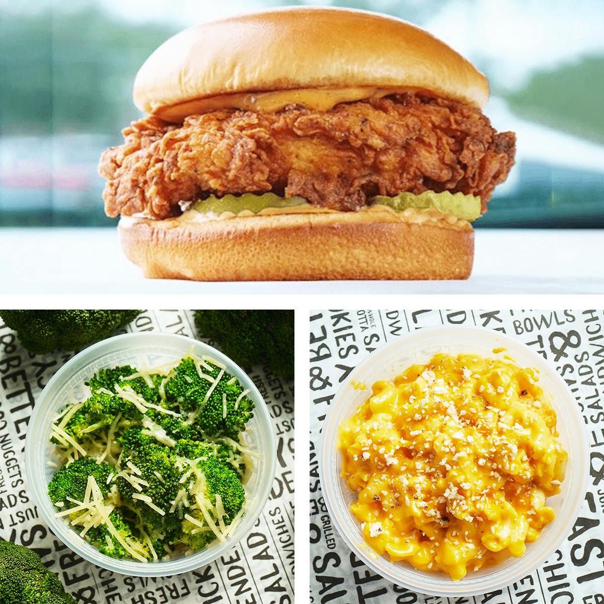 Crispy Chicken Sandwich Kit + Sides for 8 by PDQ Chicken