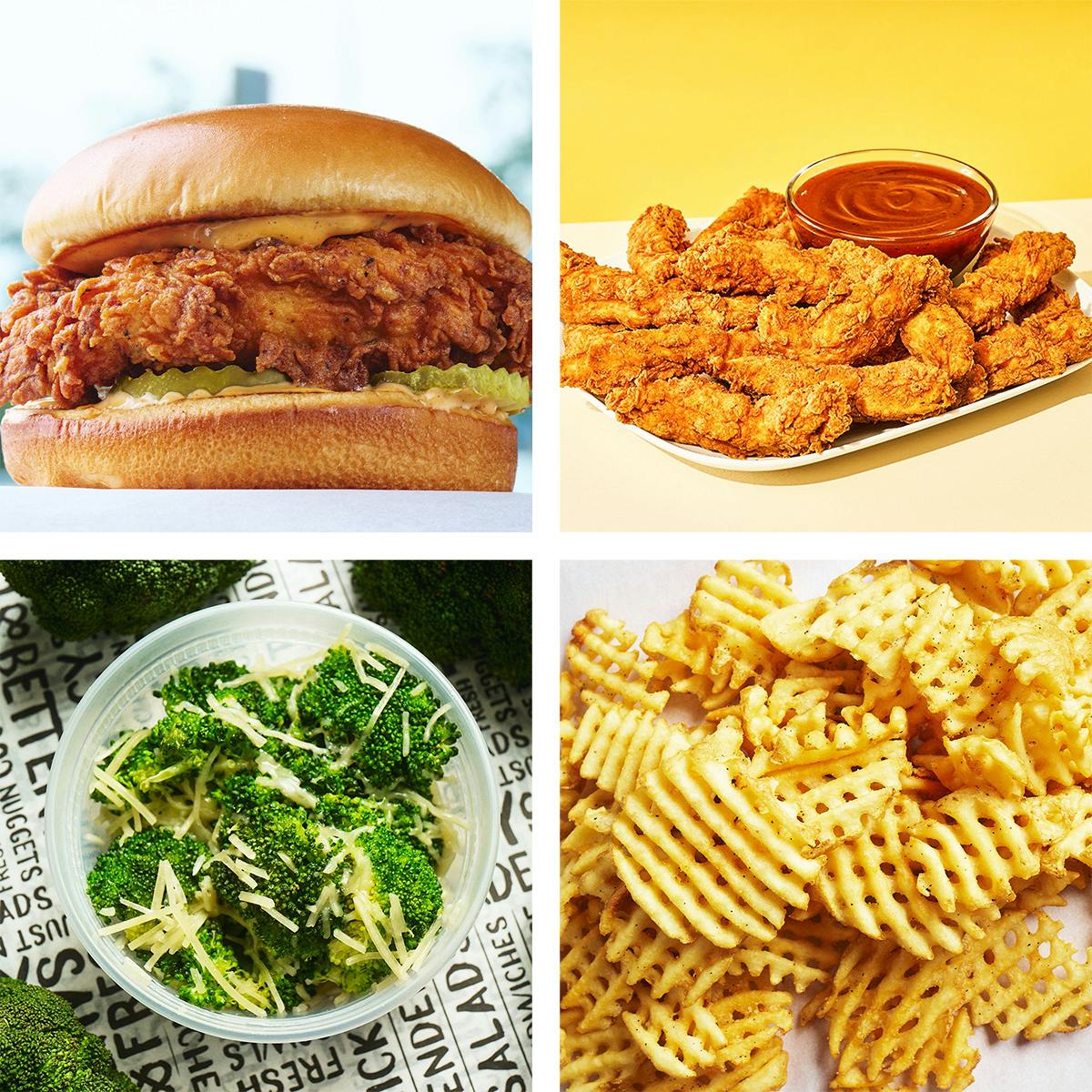 Crispy Chicken Sandwich Kit + Tenders + Side for 6-8 by PDQ Chicken