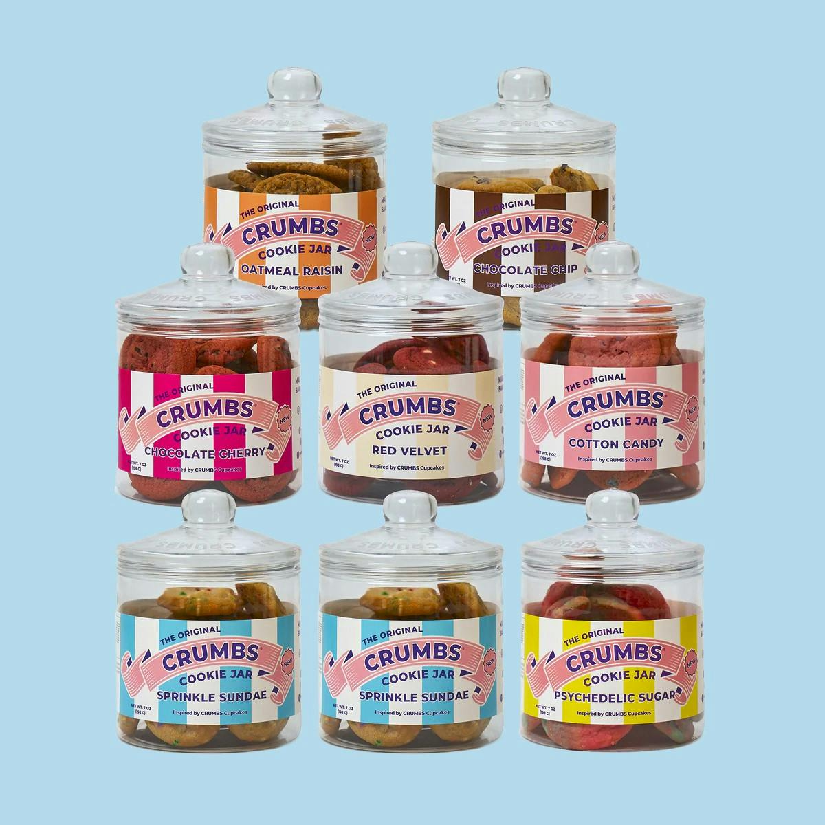 Mini Cookie Jar Sampler - 8 Pack by Crumbs Bakeshop