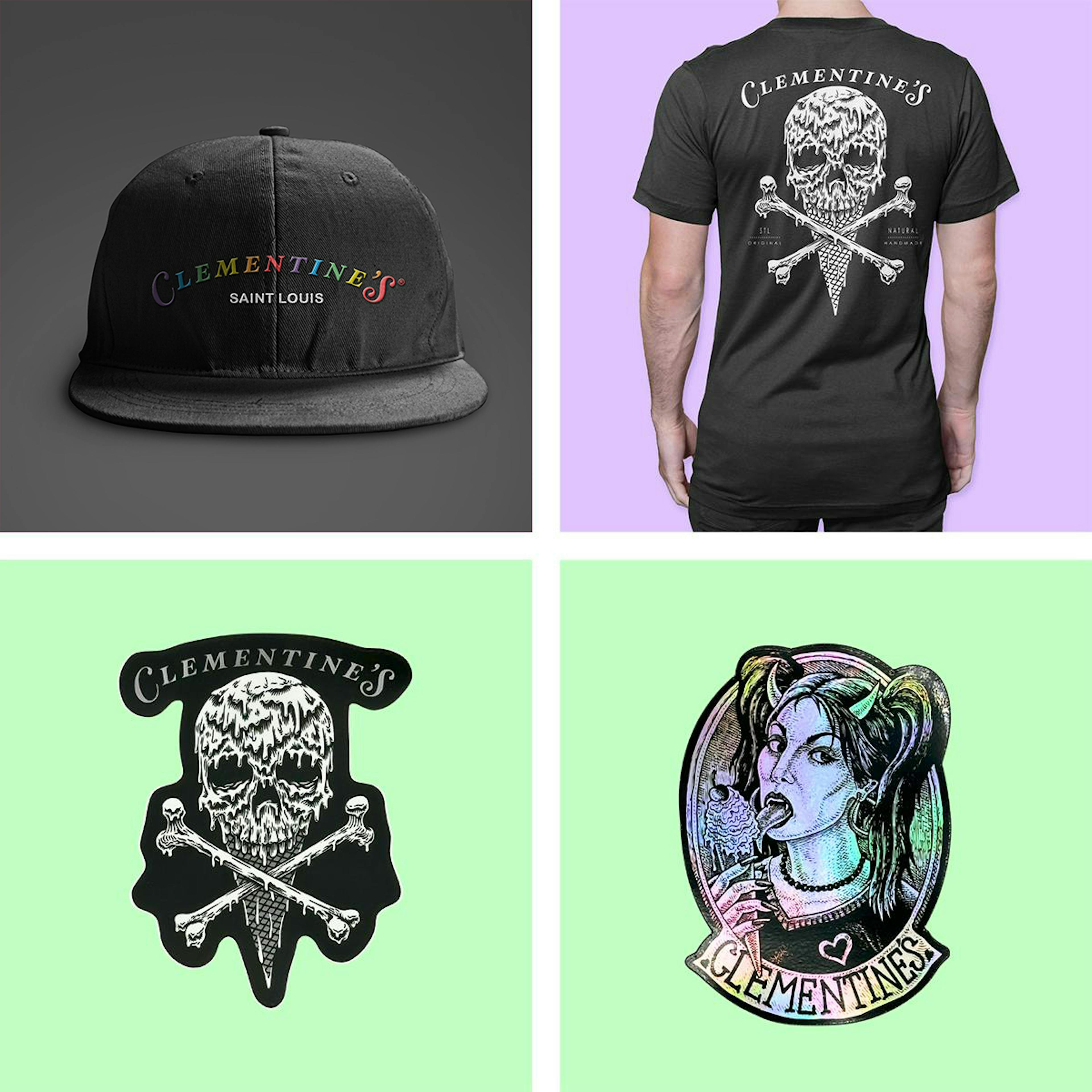 "The Chocolate Lover" Assorted Ice Cream - 4 Pints by Clementine's Naughty & Nice Ice Cream - Alternate image 5