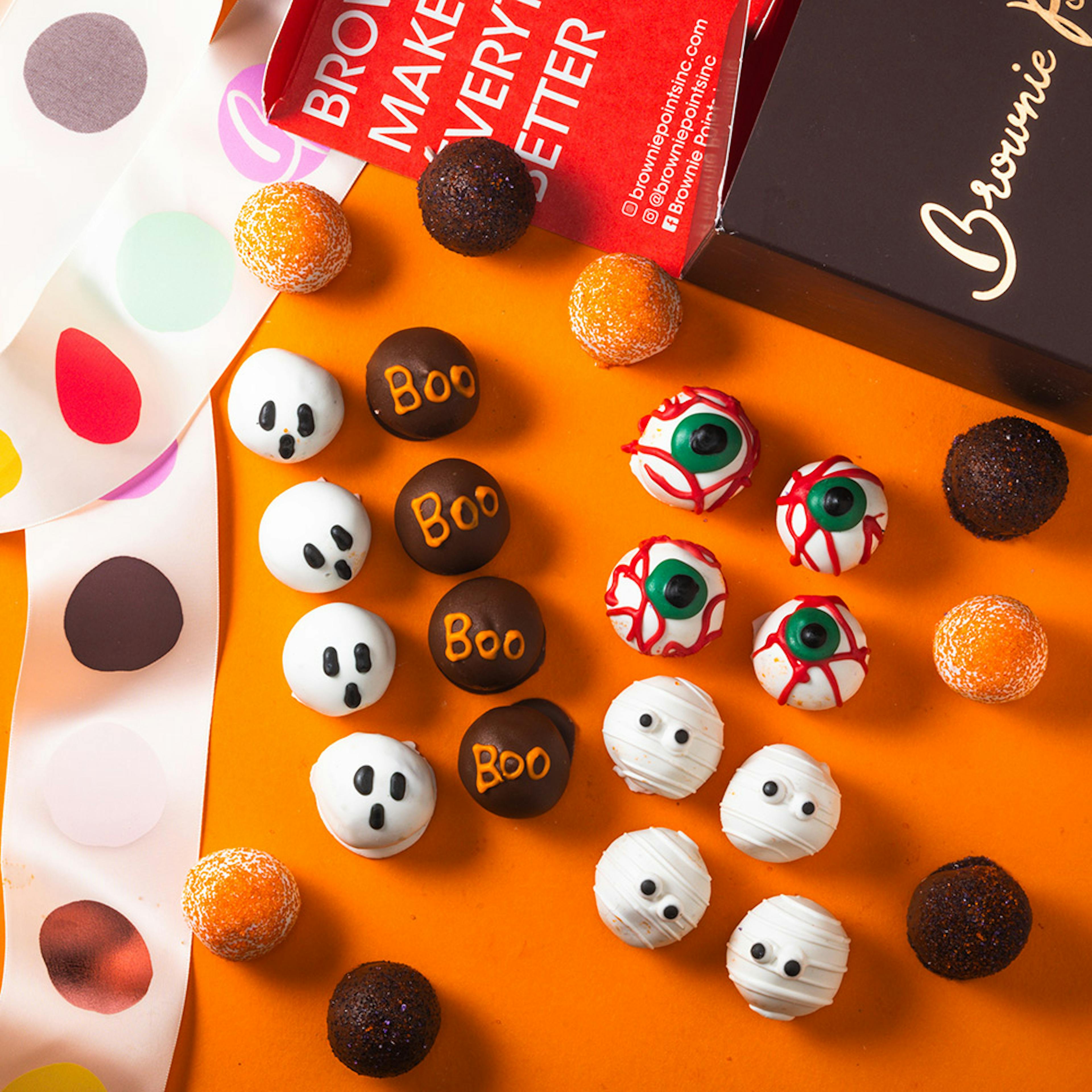 Halloween Assorted Brownie Bruffles by Brownie Points
