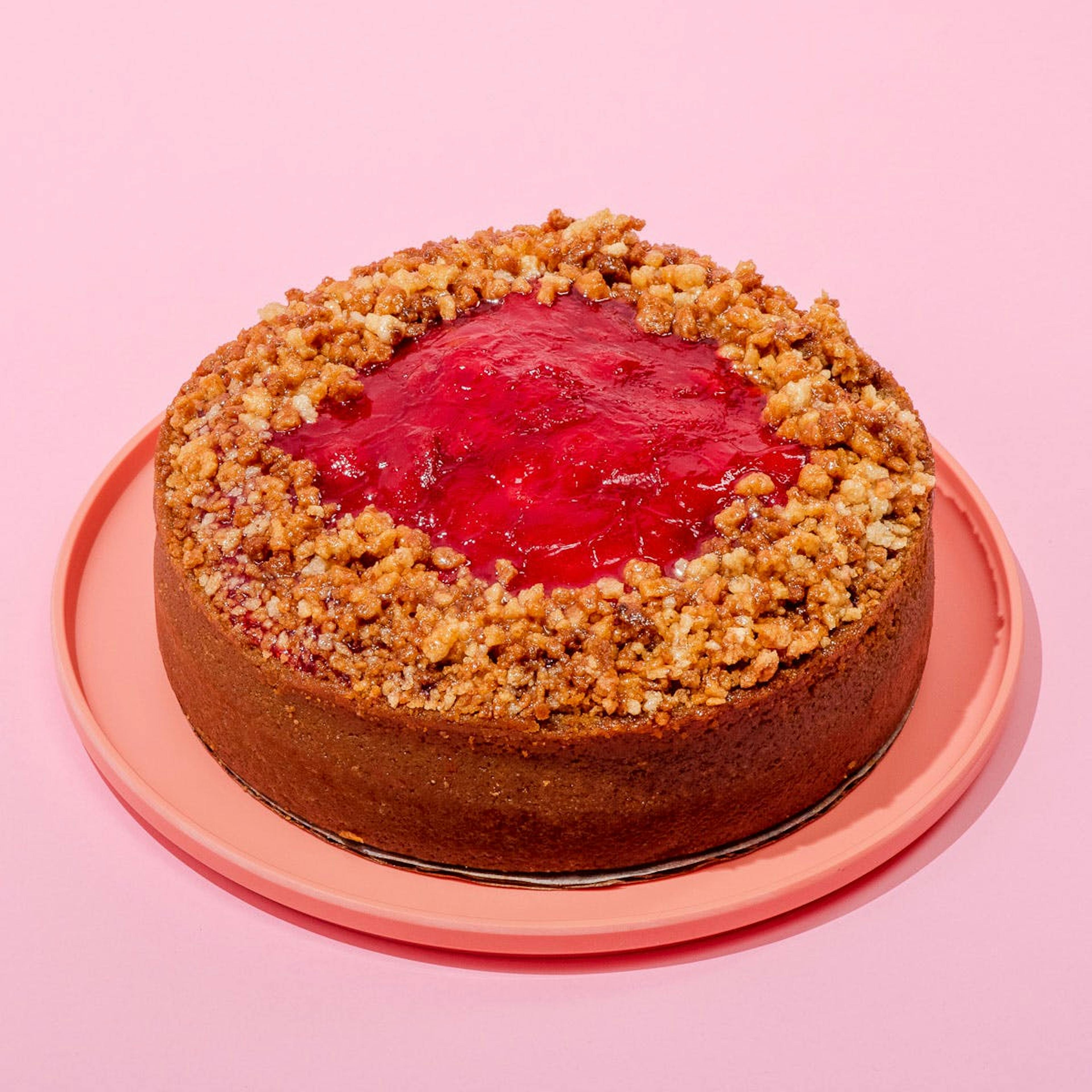 Original Cheesecake + Strawberry Cheesecake Combo by Junior's Cheesecake - Alternate image 1