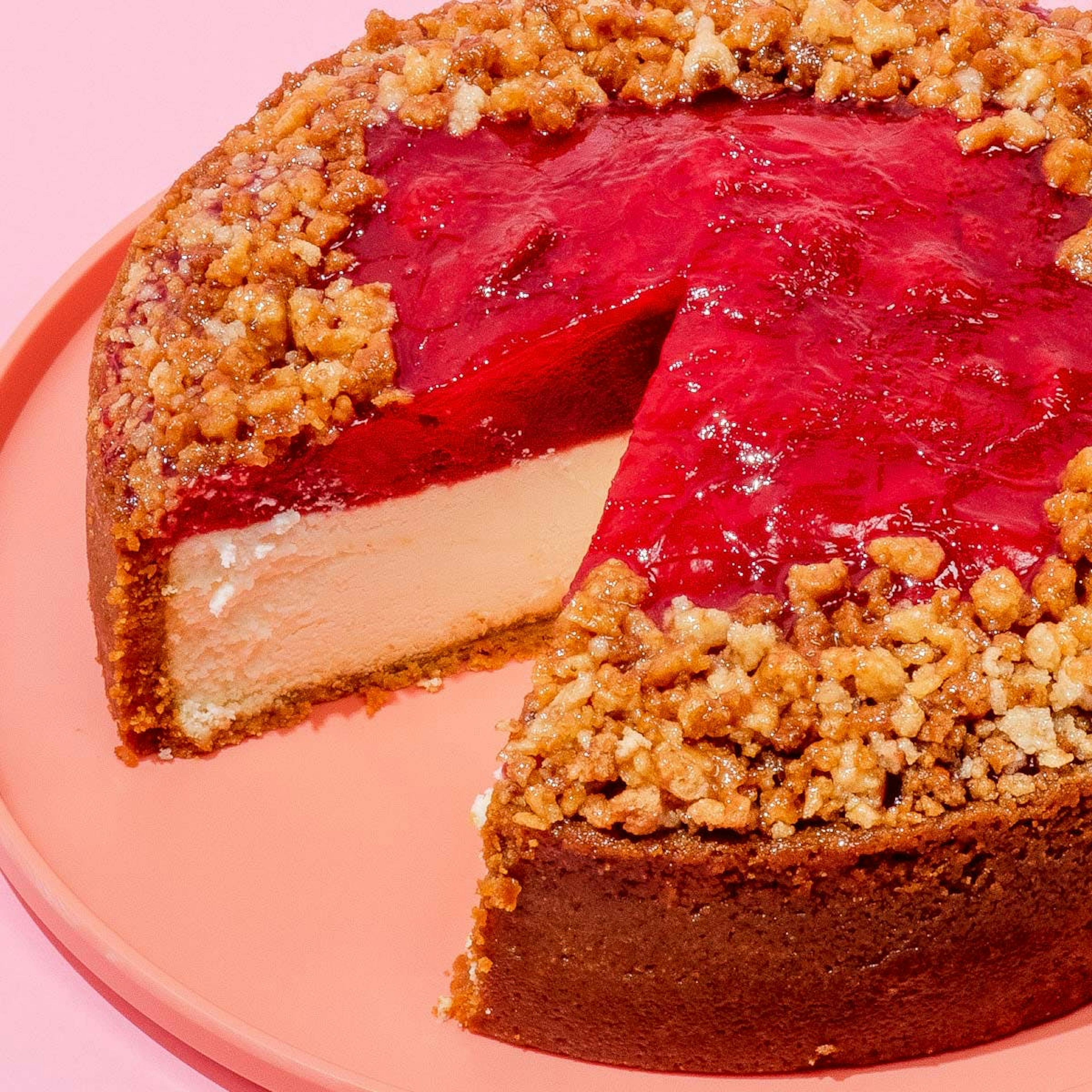 Original Cheesecake + Strawberry Cheesecake Combo by Junior's Cheesecake - Alternate image 5