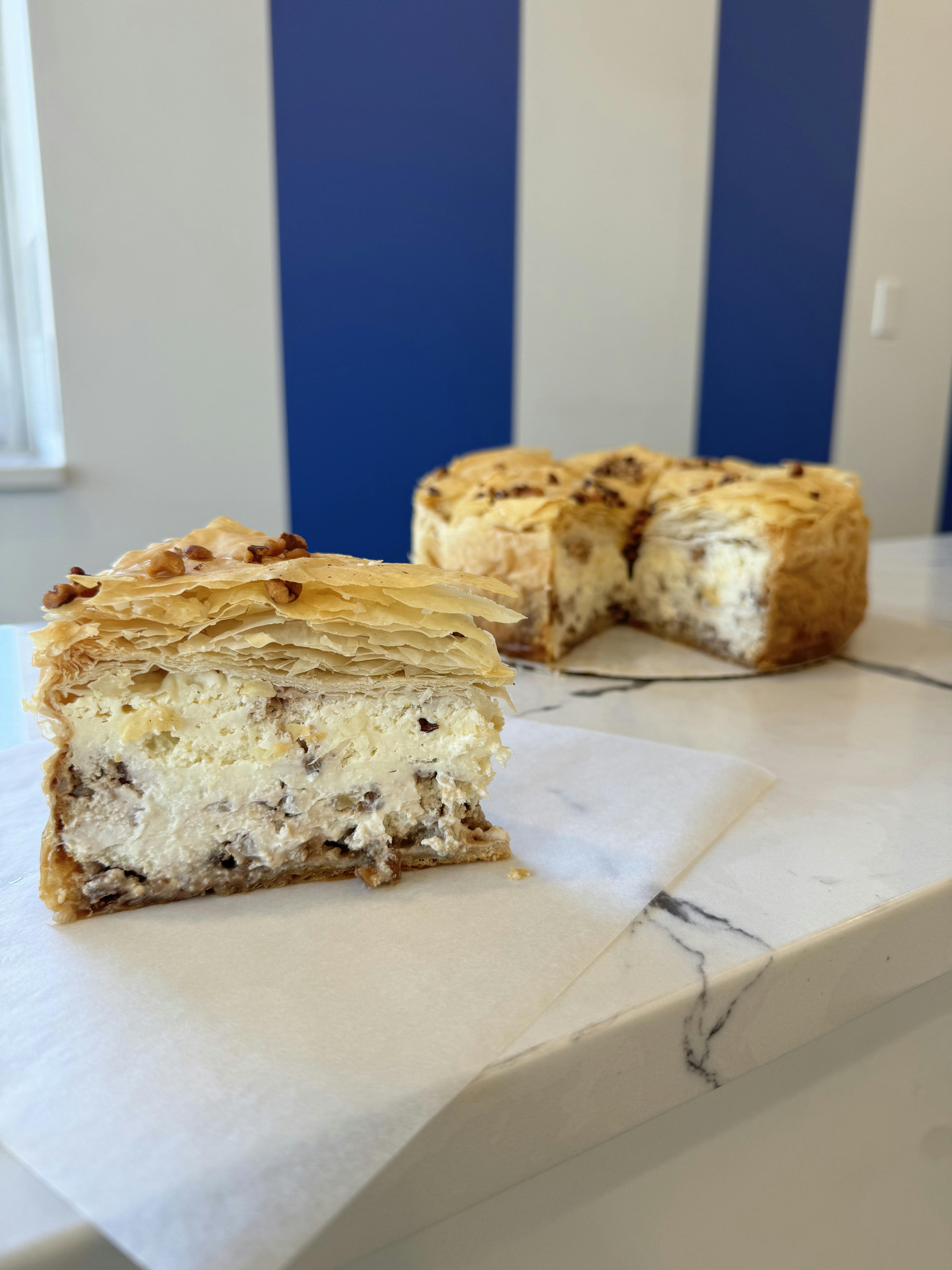 "Tommy's Diner" Baklava Cheesecake by The Cheesecake Girl