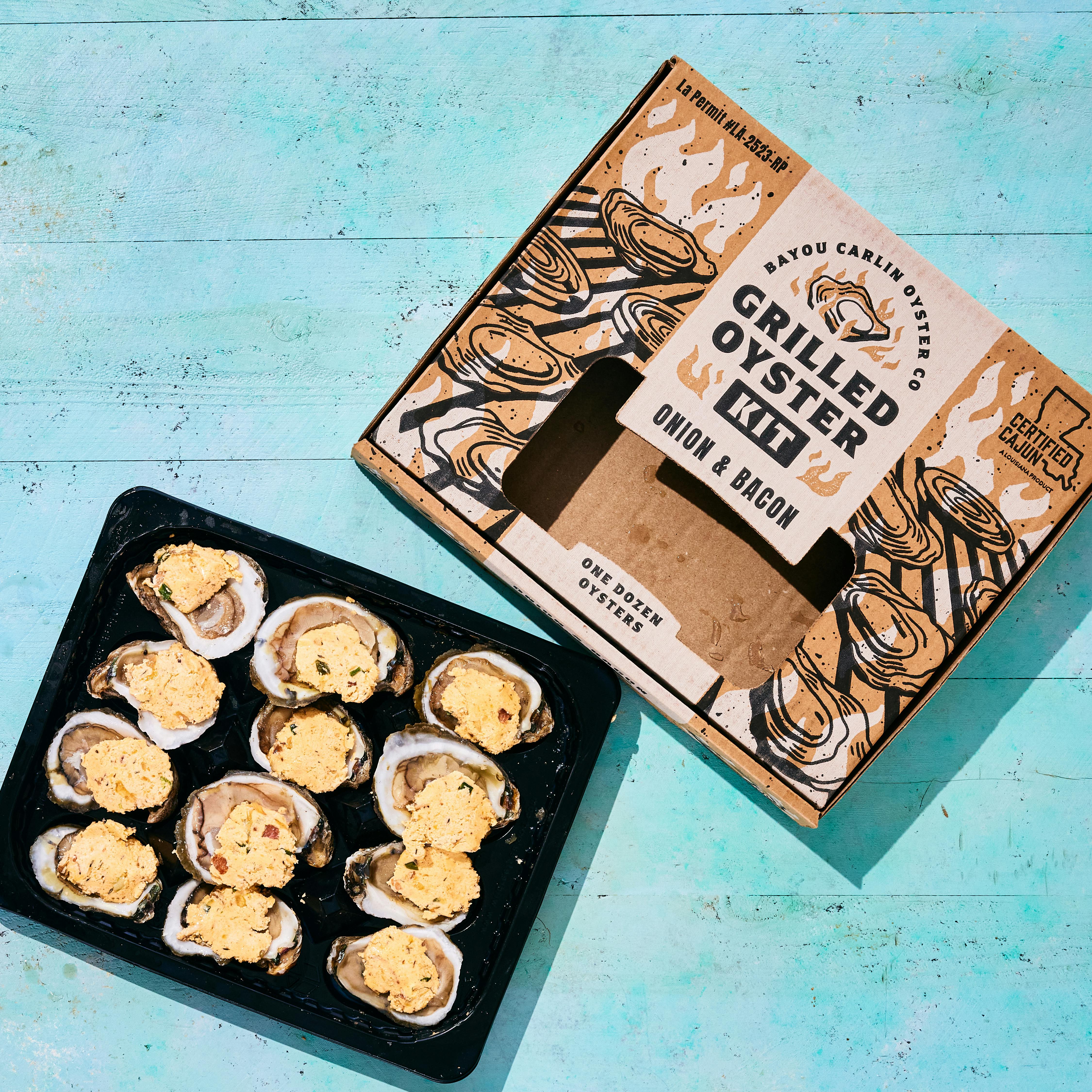 Onion & Bacon Grilled Oysters by Louisiana Crawfish - Alternate image 1