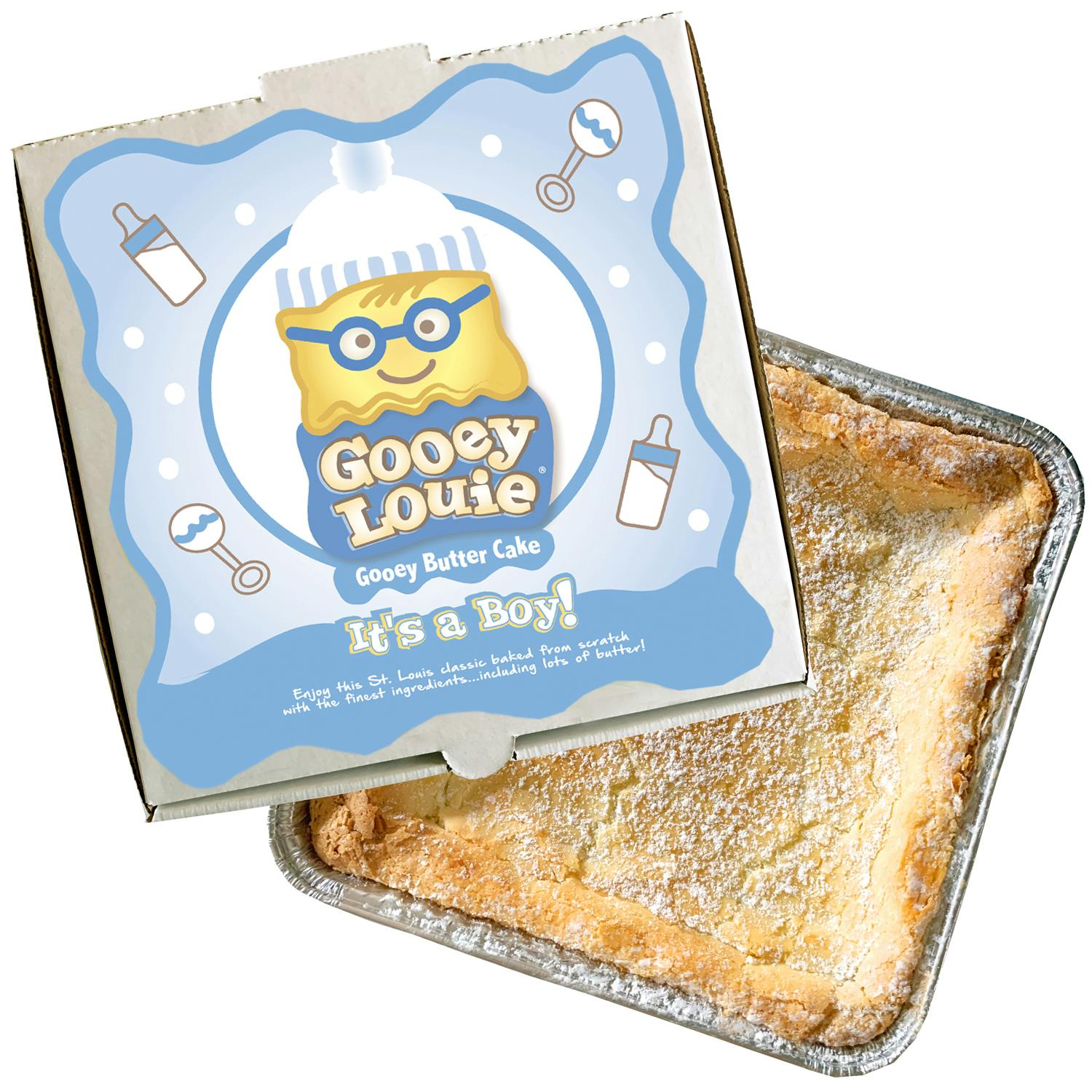 Chocolate Chip Gooey Butter Cake by Gooey Louie® - Alternate image 5