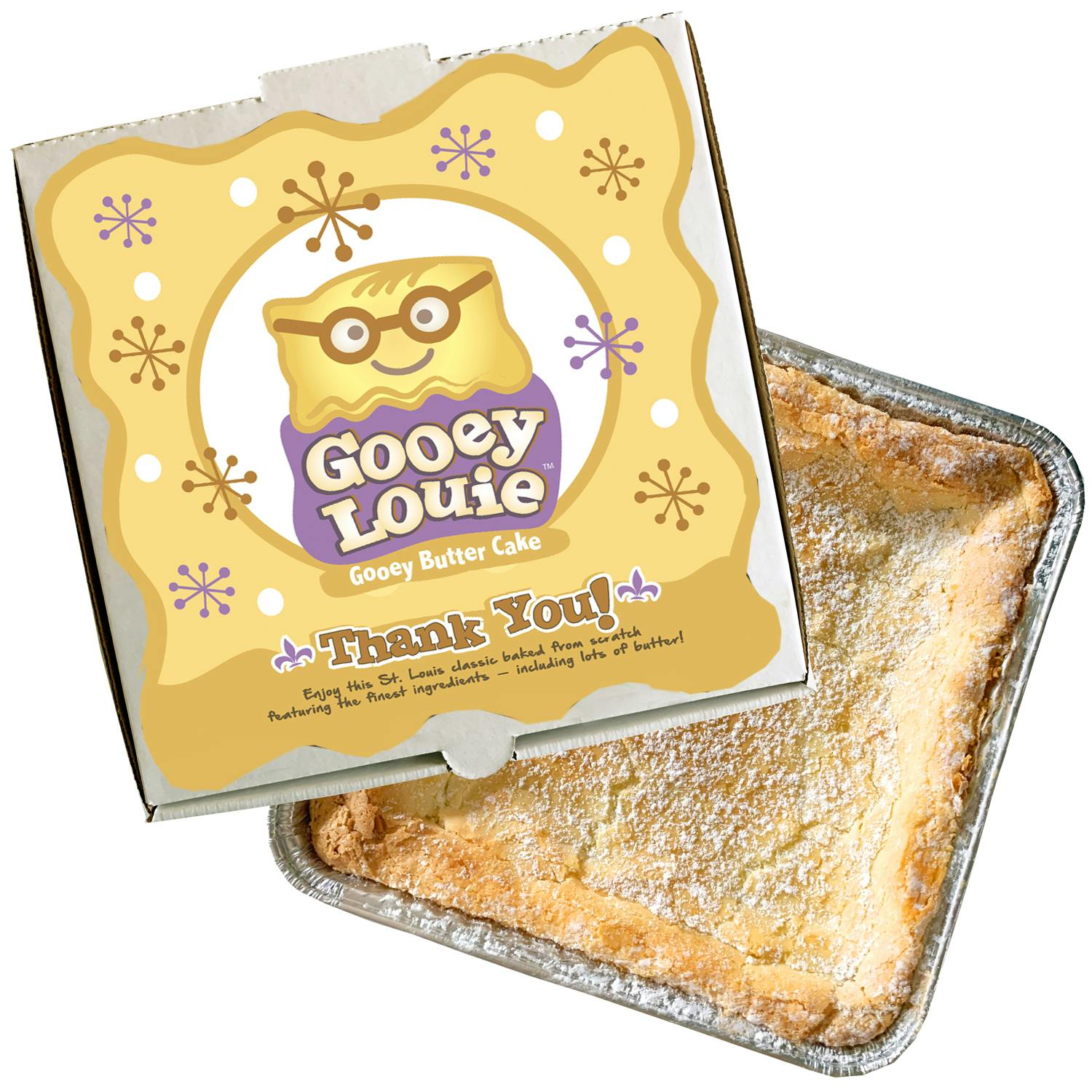 Birthday Cake Gooey Butter Cake by Gooey Louie® - Alternate image 6
