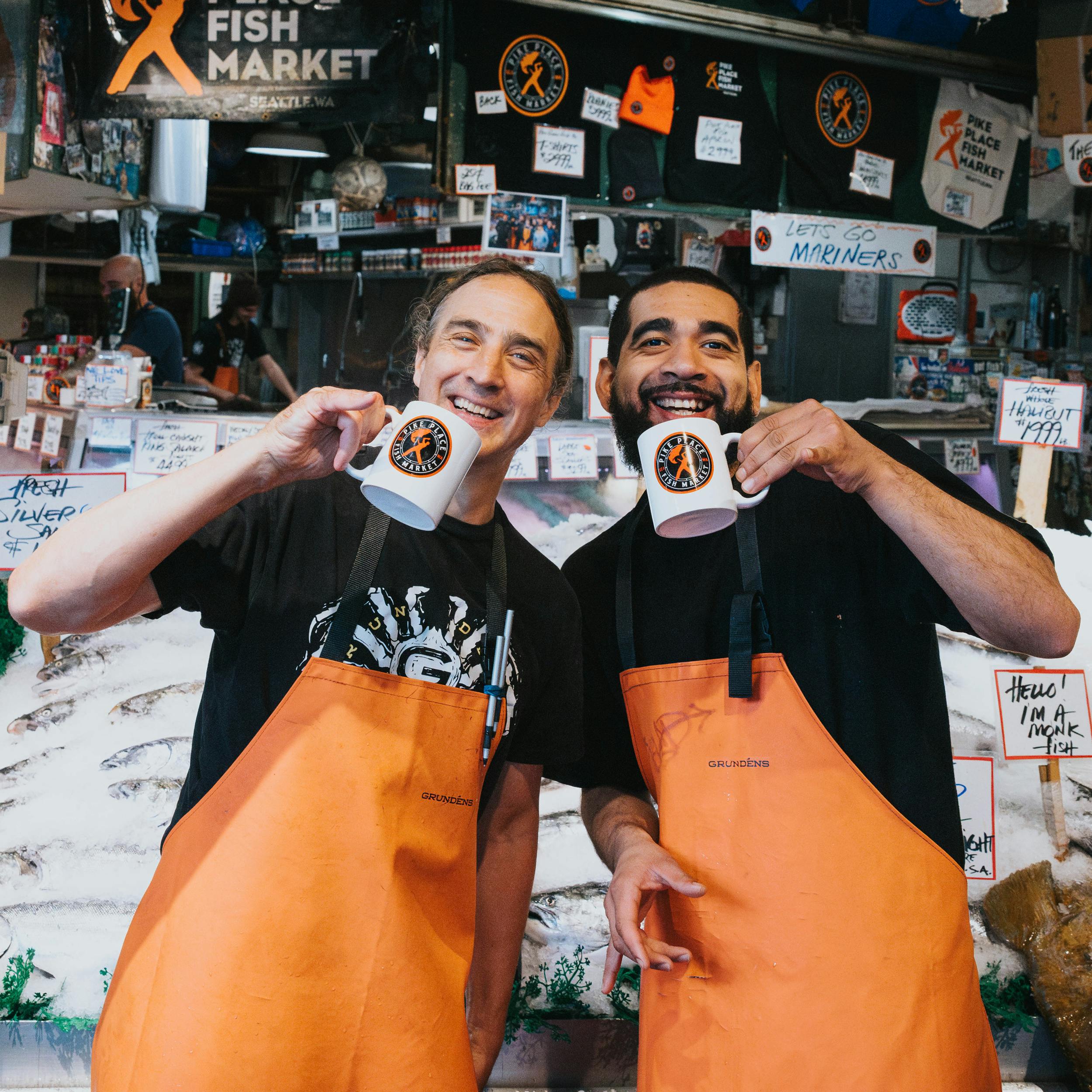 Pike Place Fish Coffee Cup by Pike Place Fish Market - Alternate image 1