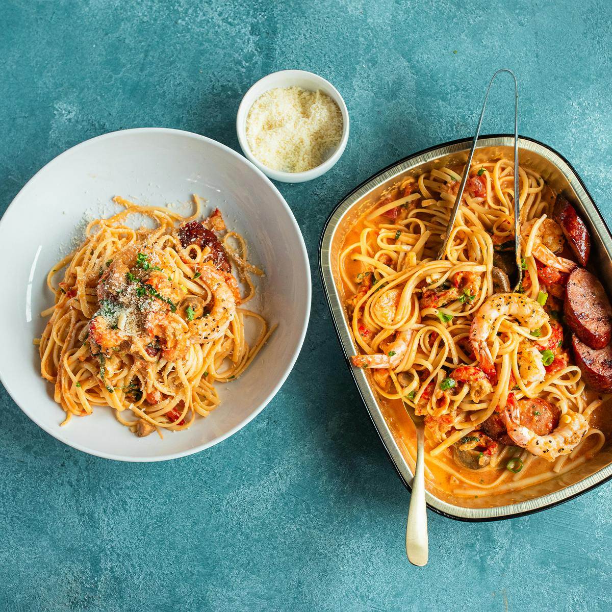Pasta Mardi Gras for 2-3 by Pappadeaux Seafood Kitchen