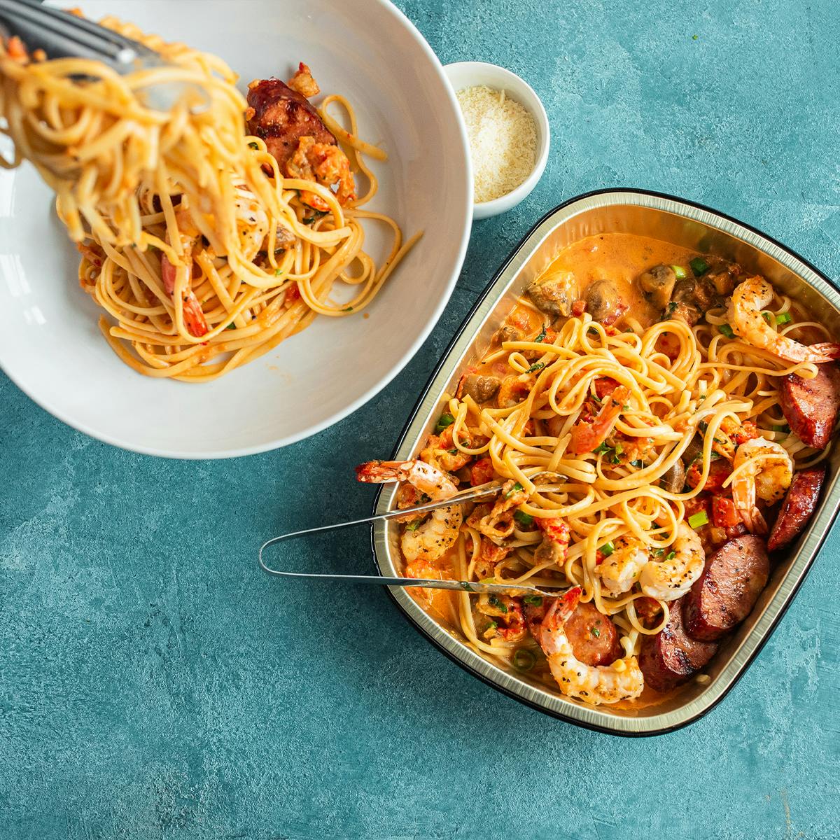 Pasta Mardi Gras for 2-3 by Pappadeaux Seafood Kitchen - Alternate image 2