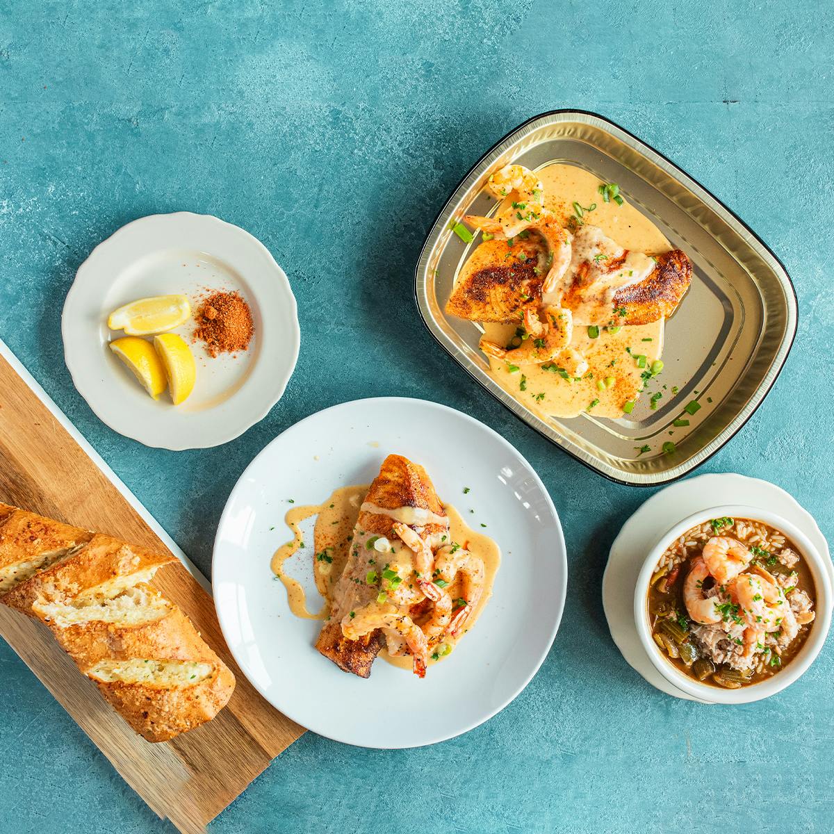 Cajun Seafood Signature Dinner Kit for 2-3 by Pappadeaux Seafood Kitchen - Alternate image 2