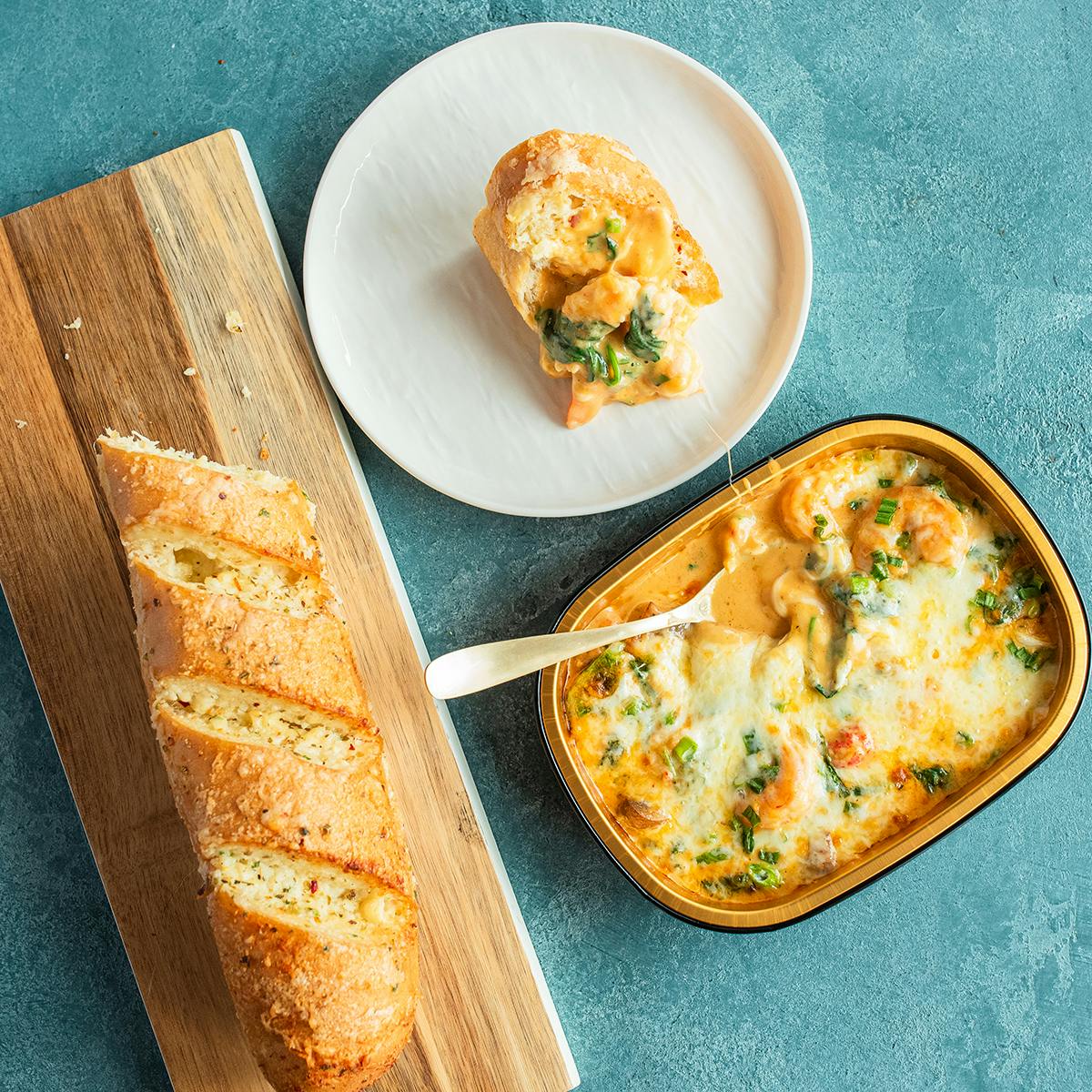 Shrimp & Crawfish Fondeaux for 2-3 by Pappadeaux Seafood Kitchen