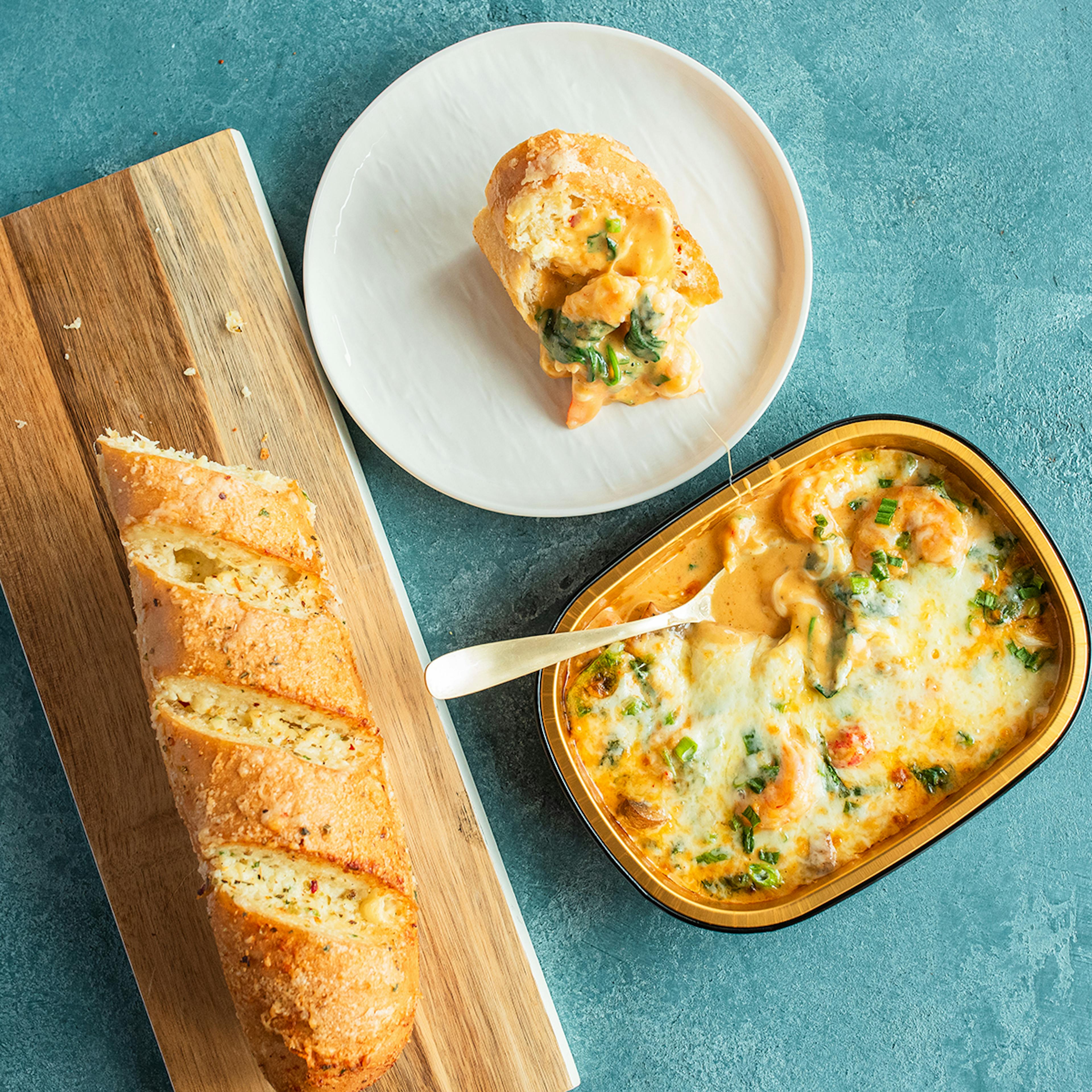 Shrimp & Crawfish Fondeaux for 2-3 by Pappadeaux Seafood Kitchen