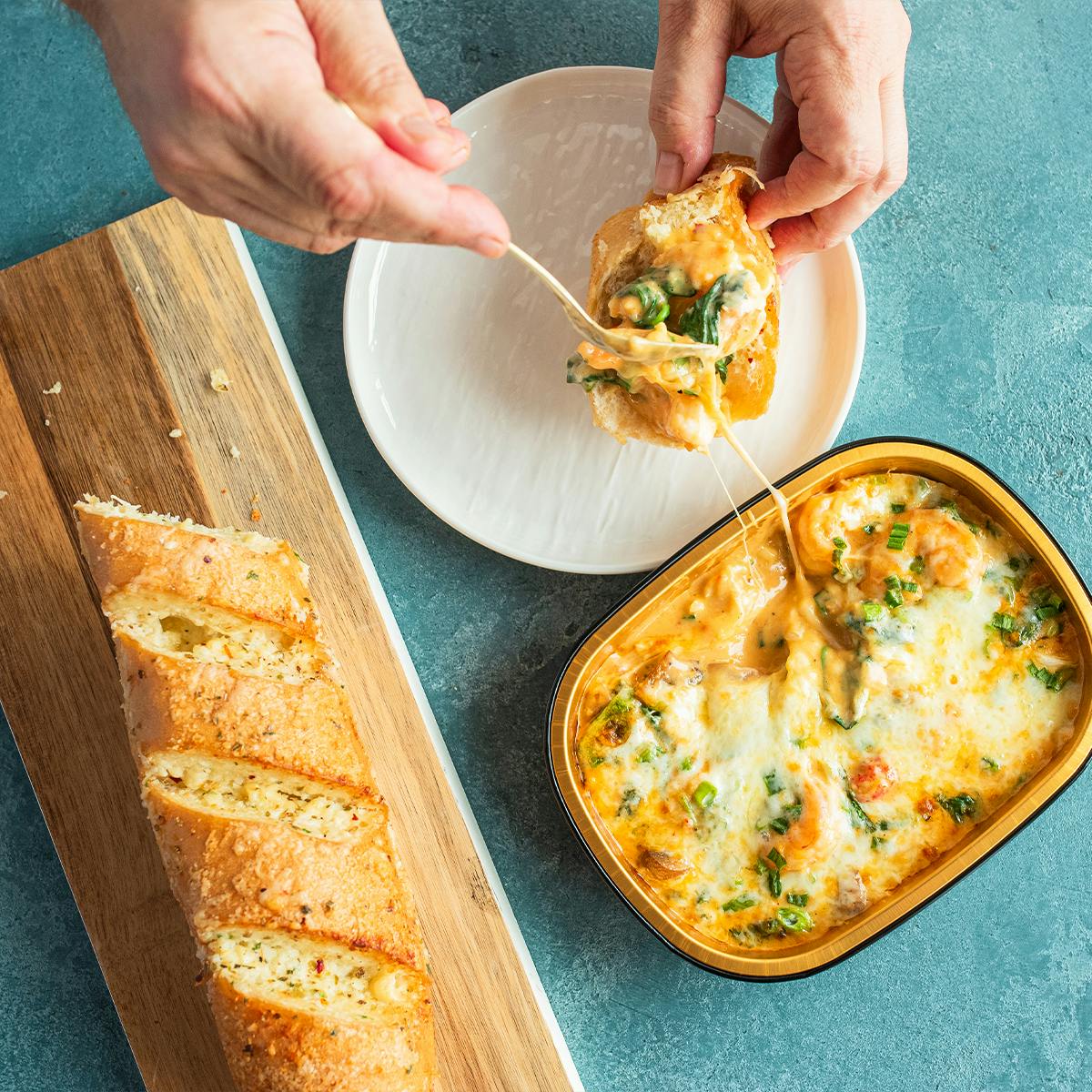 Shrimp & Crawfish Fondeaux for 2-3 by Pappadeaux Seafood Kitchen - Alternate image 2