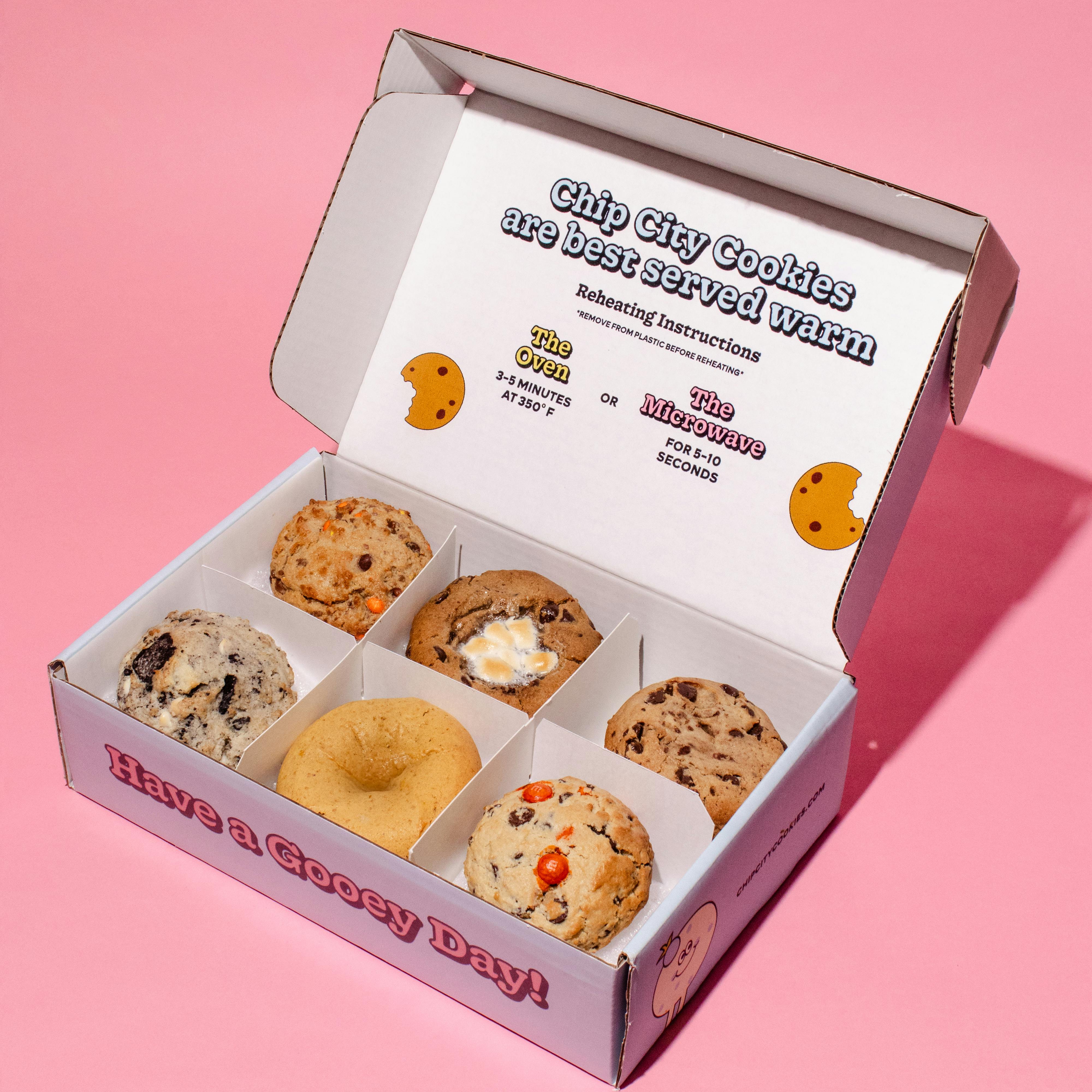 Halloween JUMBO Cookies - 6 Pack by Chip City Cookies