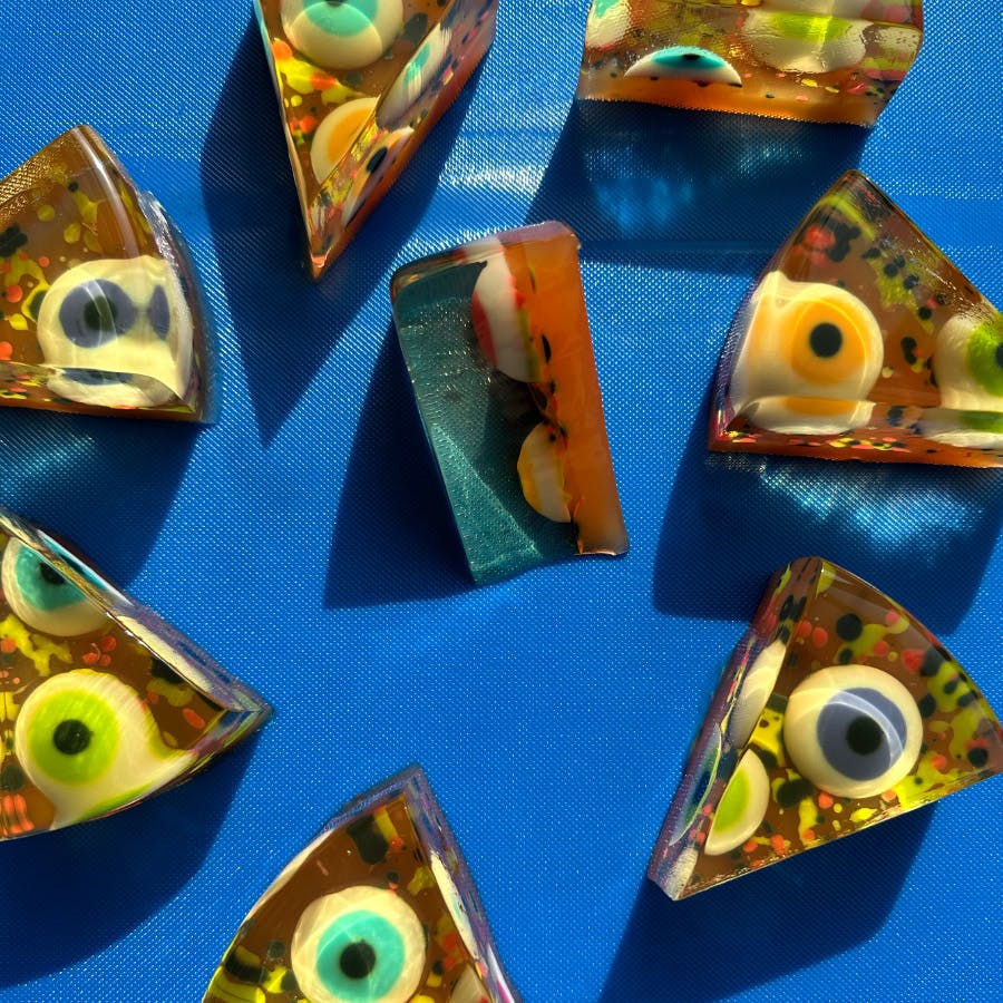 Halloween Boozy Eyeball Jelly Cake by Solid Wiggles - Alternate image 1