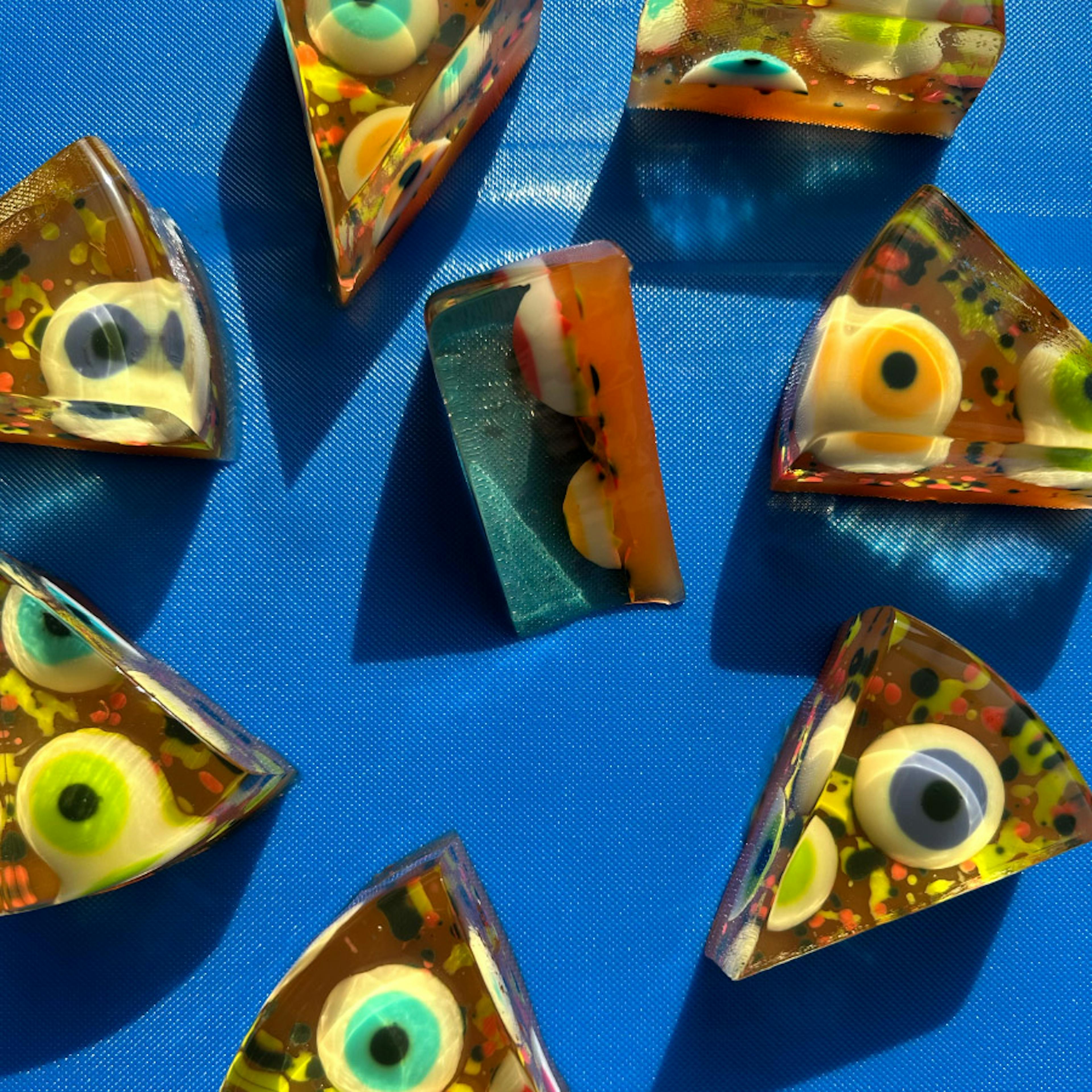 Halloween Boozy Eyeball Jelly Cake by Solid Wiggles - Alternate image 1