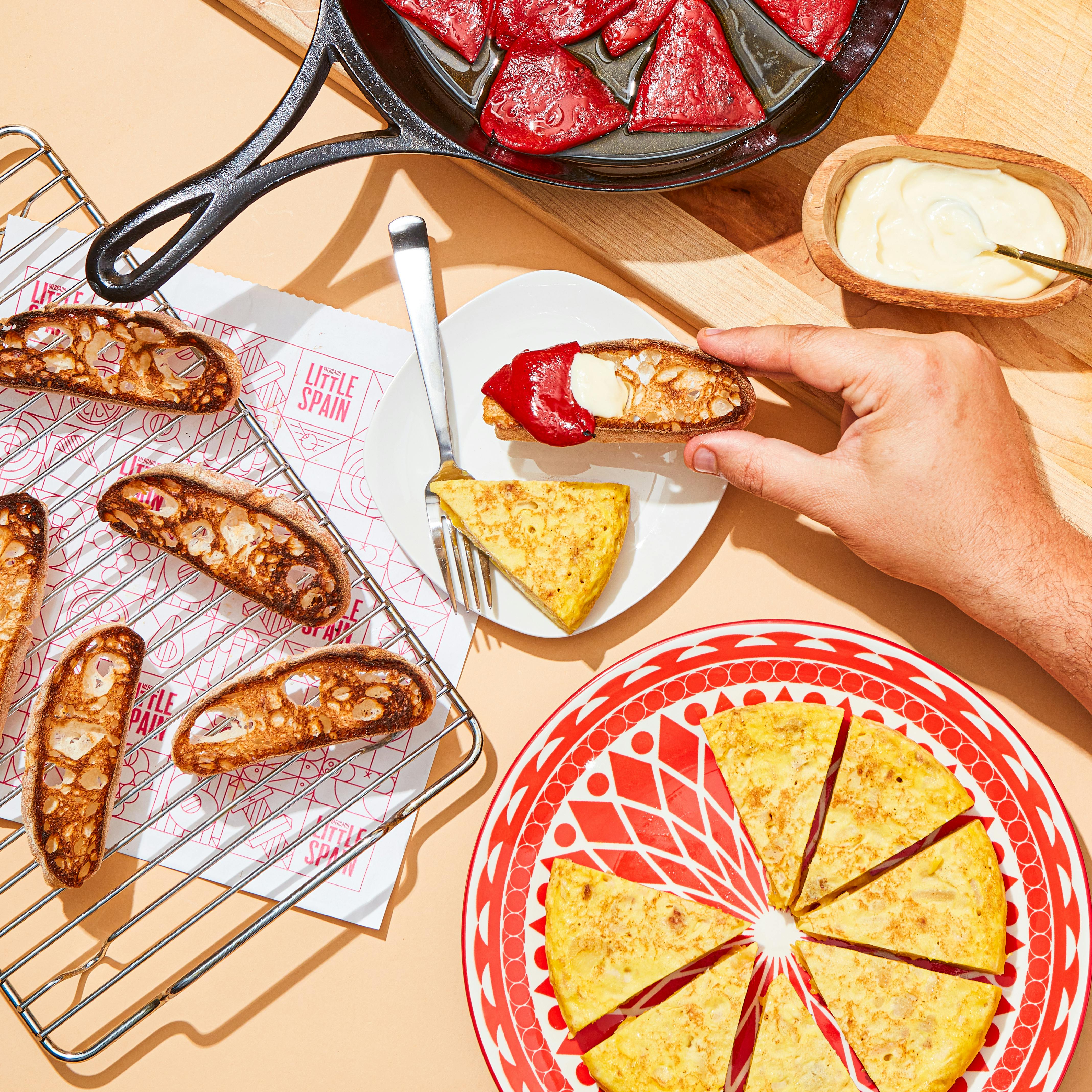 Spanish Potato Tortilla for 8-10 by Chef José Andrés