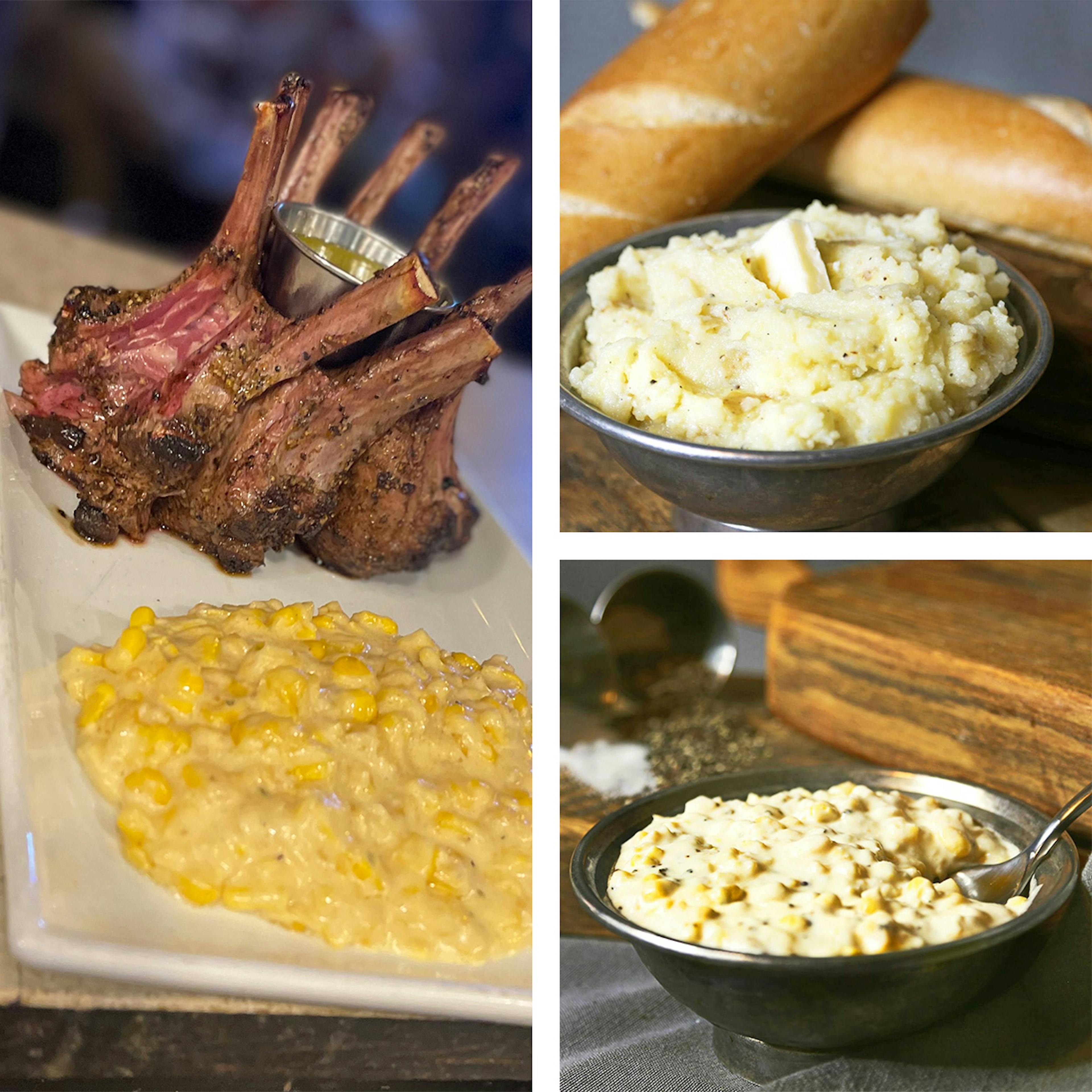 Rack of Lamb + Sides Dinner Kit for 4 by Royers Round Top Café Pies
