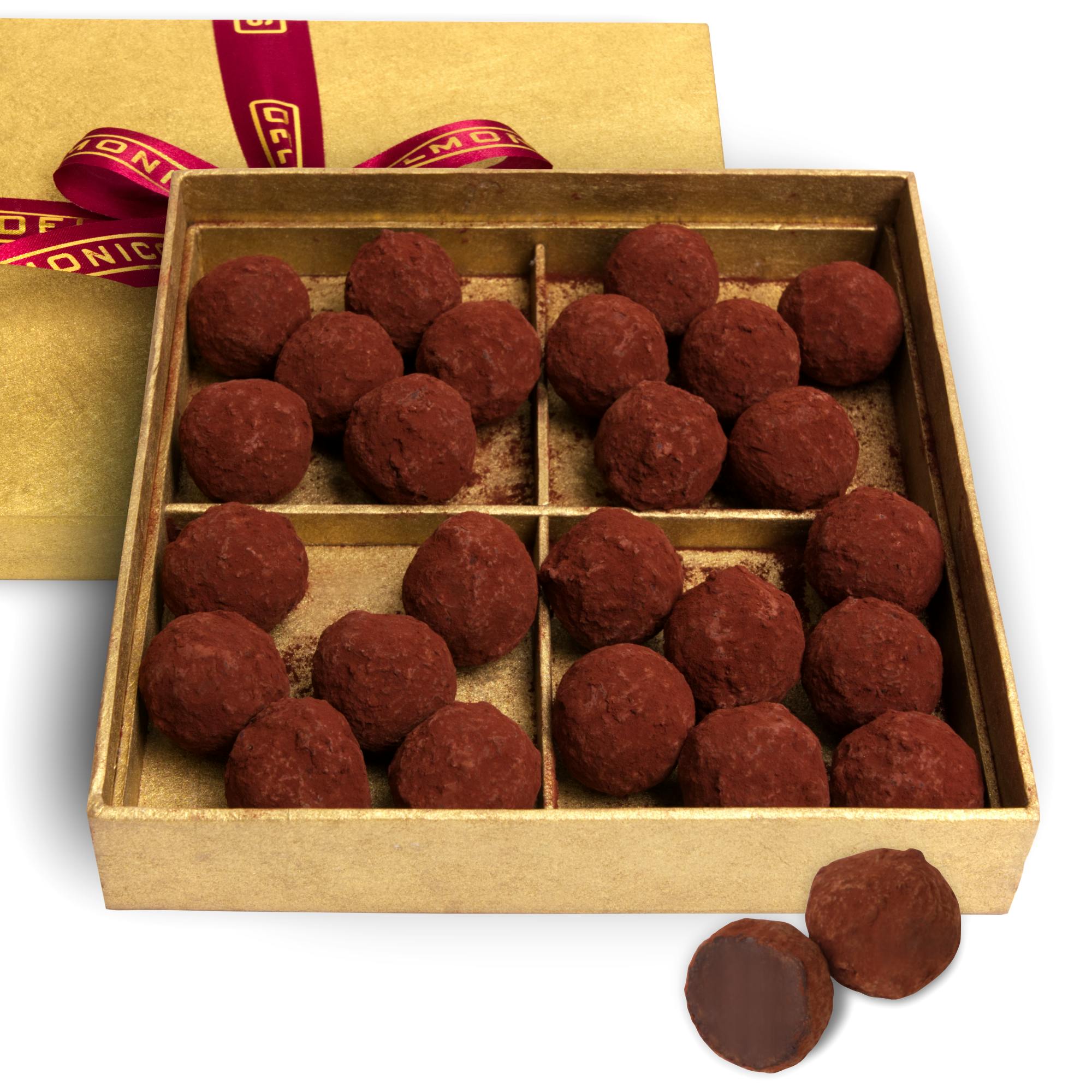 Delmonico's Speakeasy Rustic Truffles by Knipschildt Chocolatier