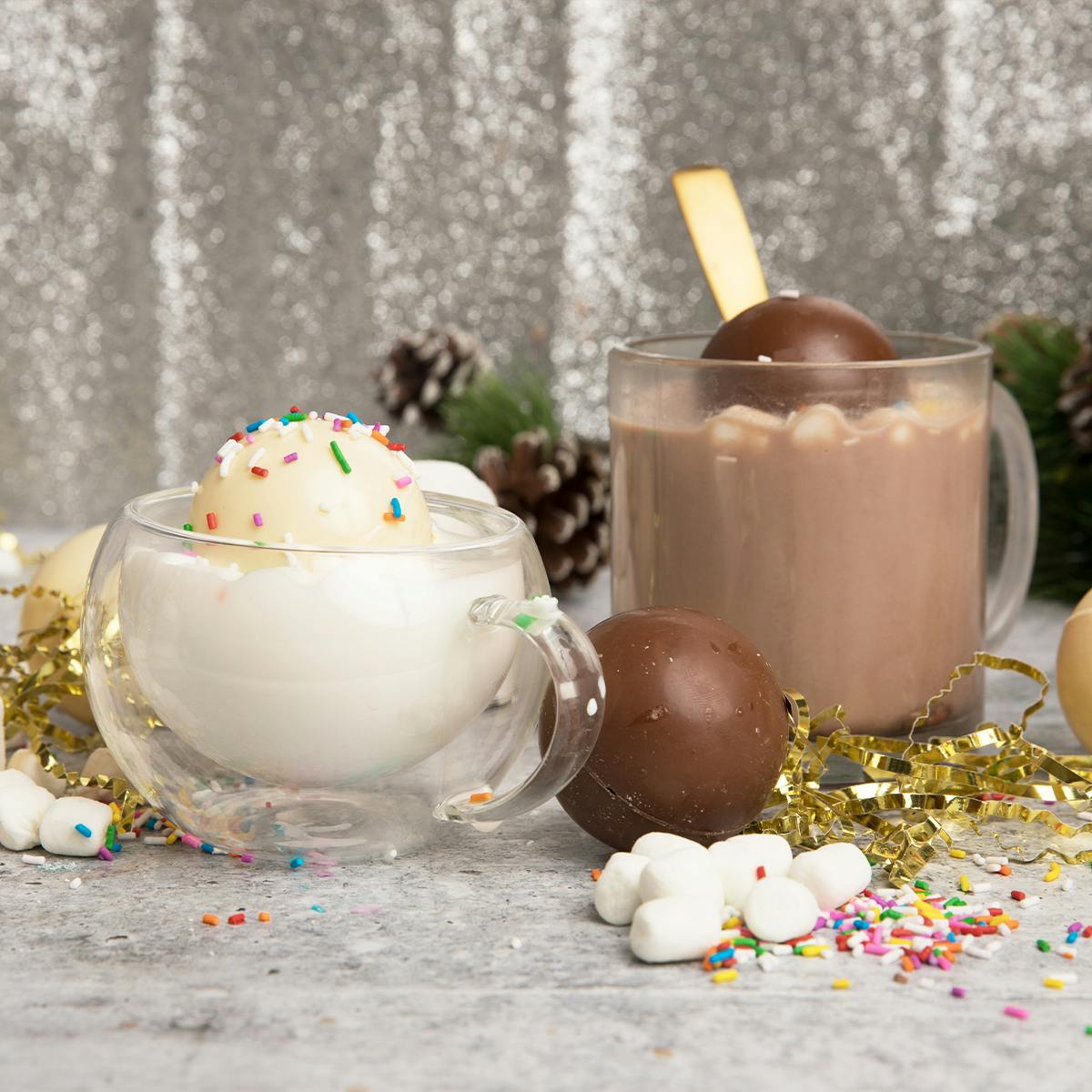 "Hot Cocoa Night" Sampler for 6-8 by Cocoa Bombs™ - Alternate image 1