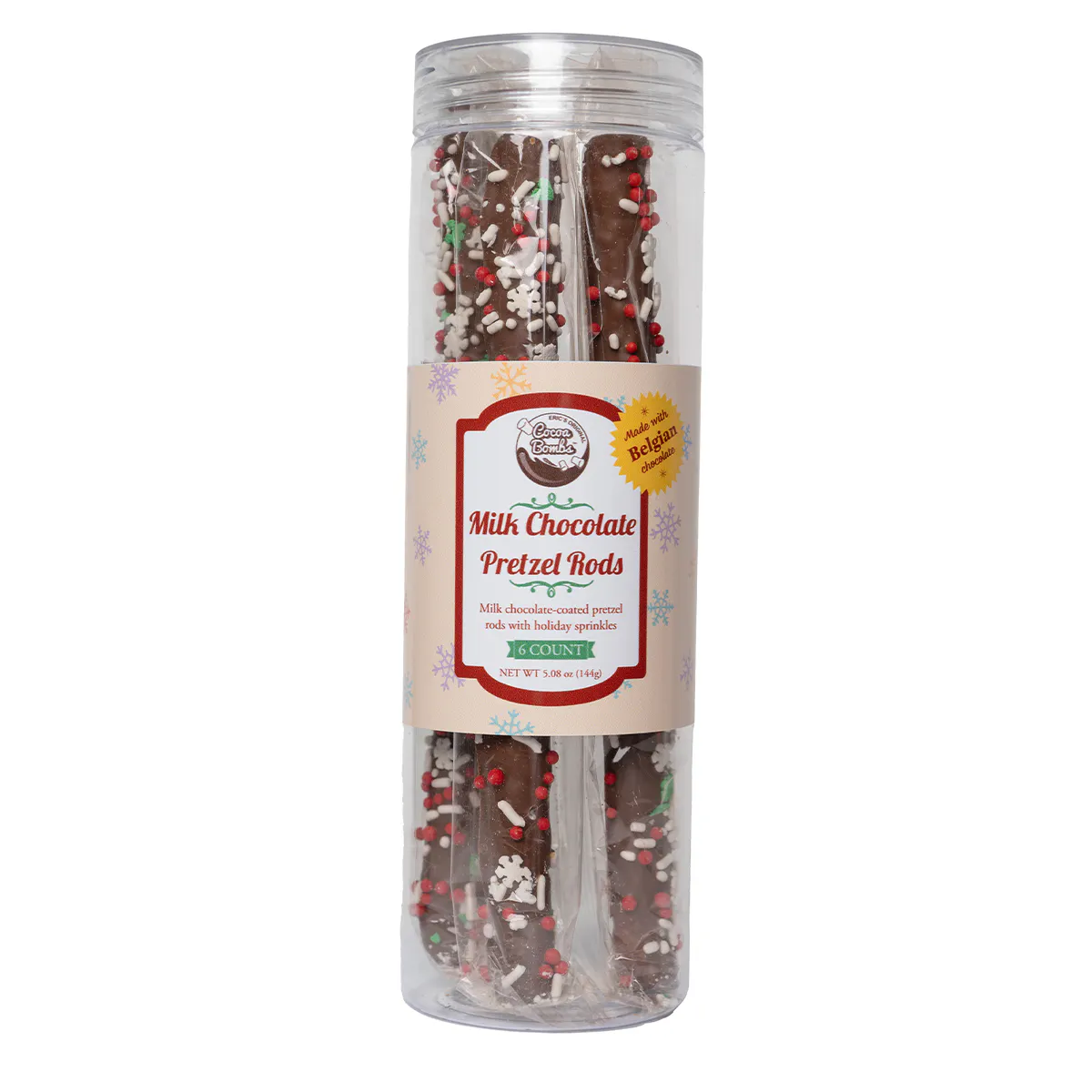 Chocolate Pretzel Rods - 12 Pack by Cocoa Bombs™ - Alternate image 1